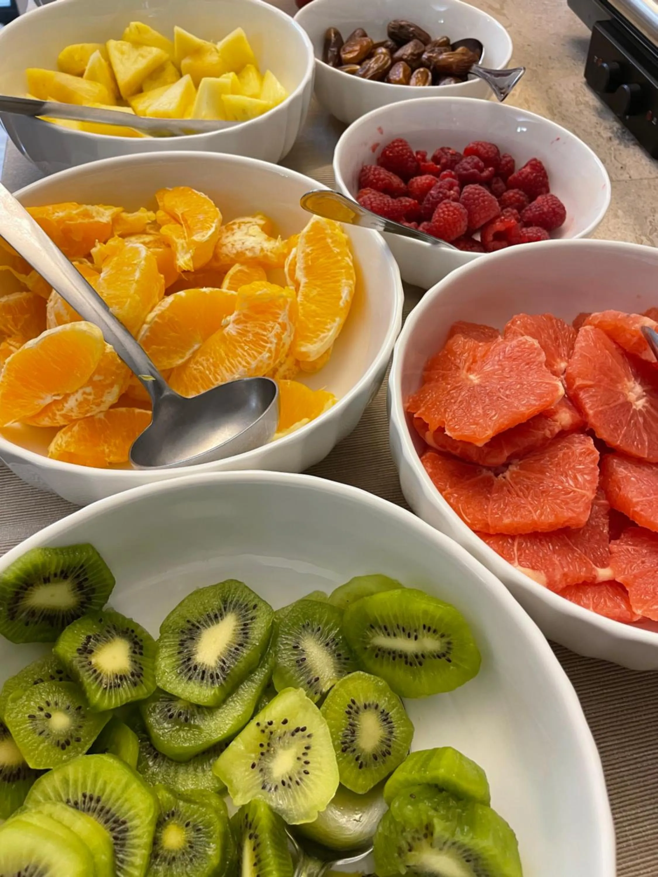 Food and drinks in Hotel Colombia