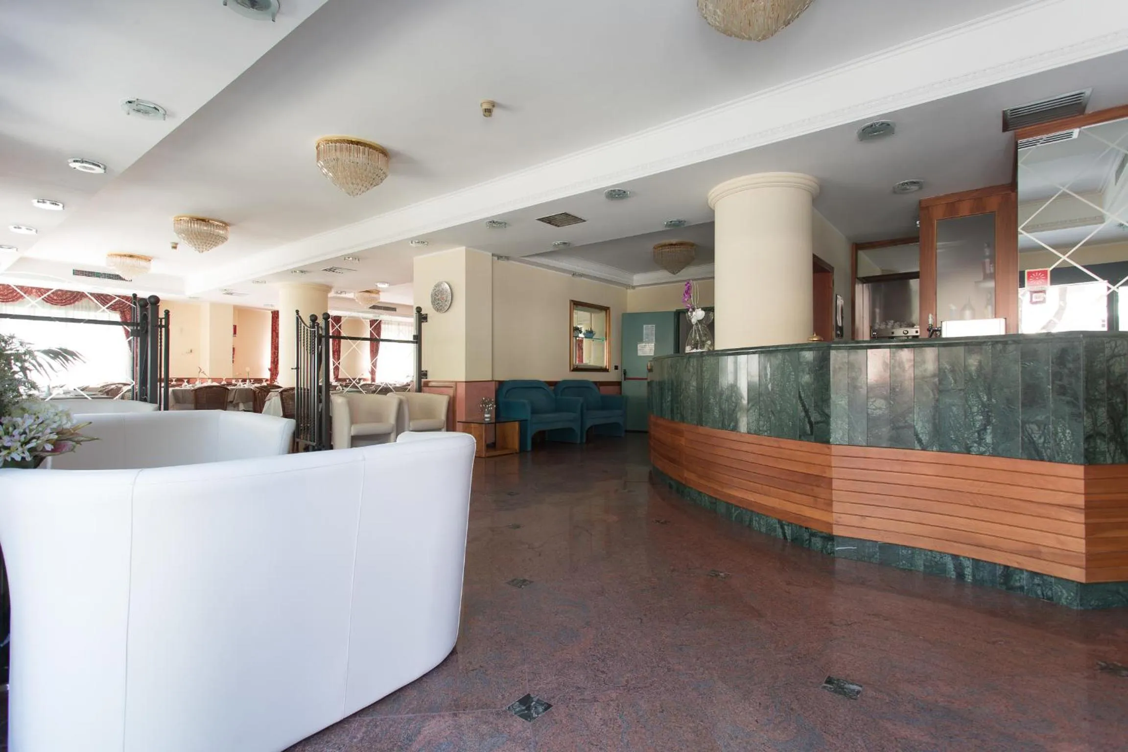 Lobby or reception in Hotel Zeus