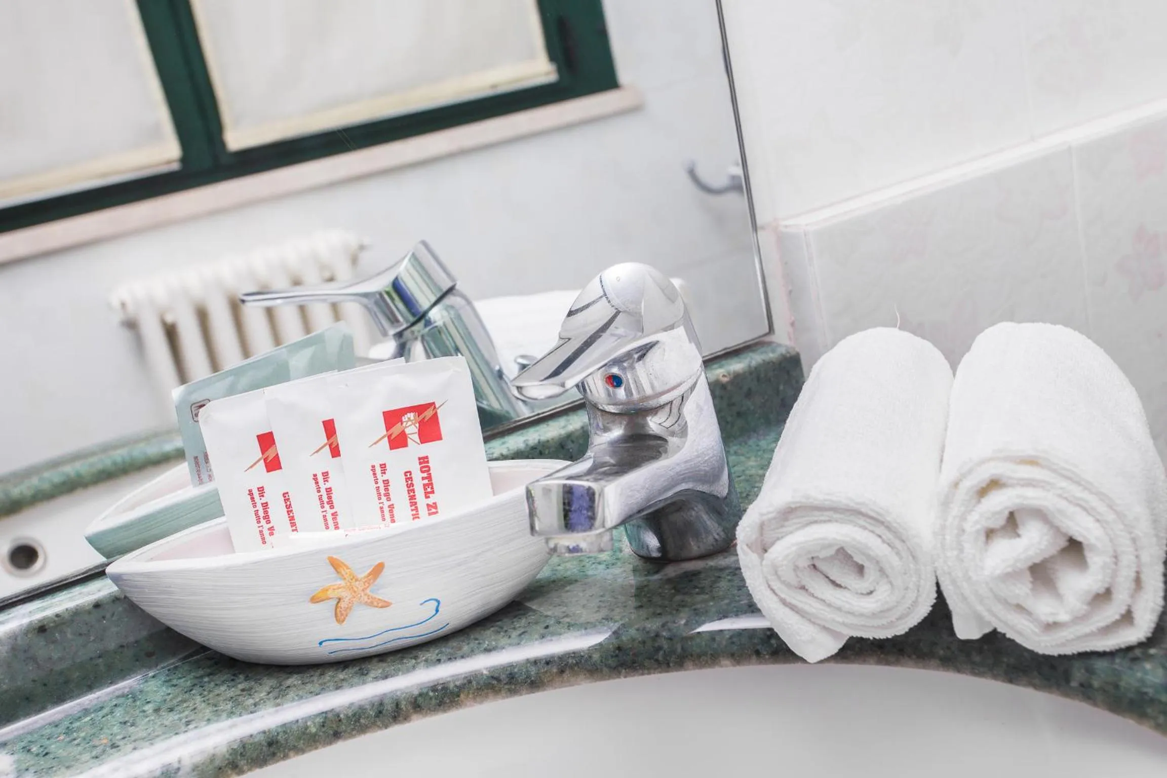 Bathroom in Hotel Zeus