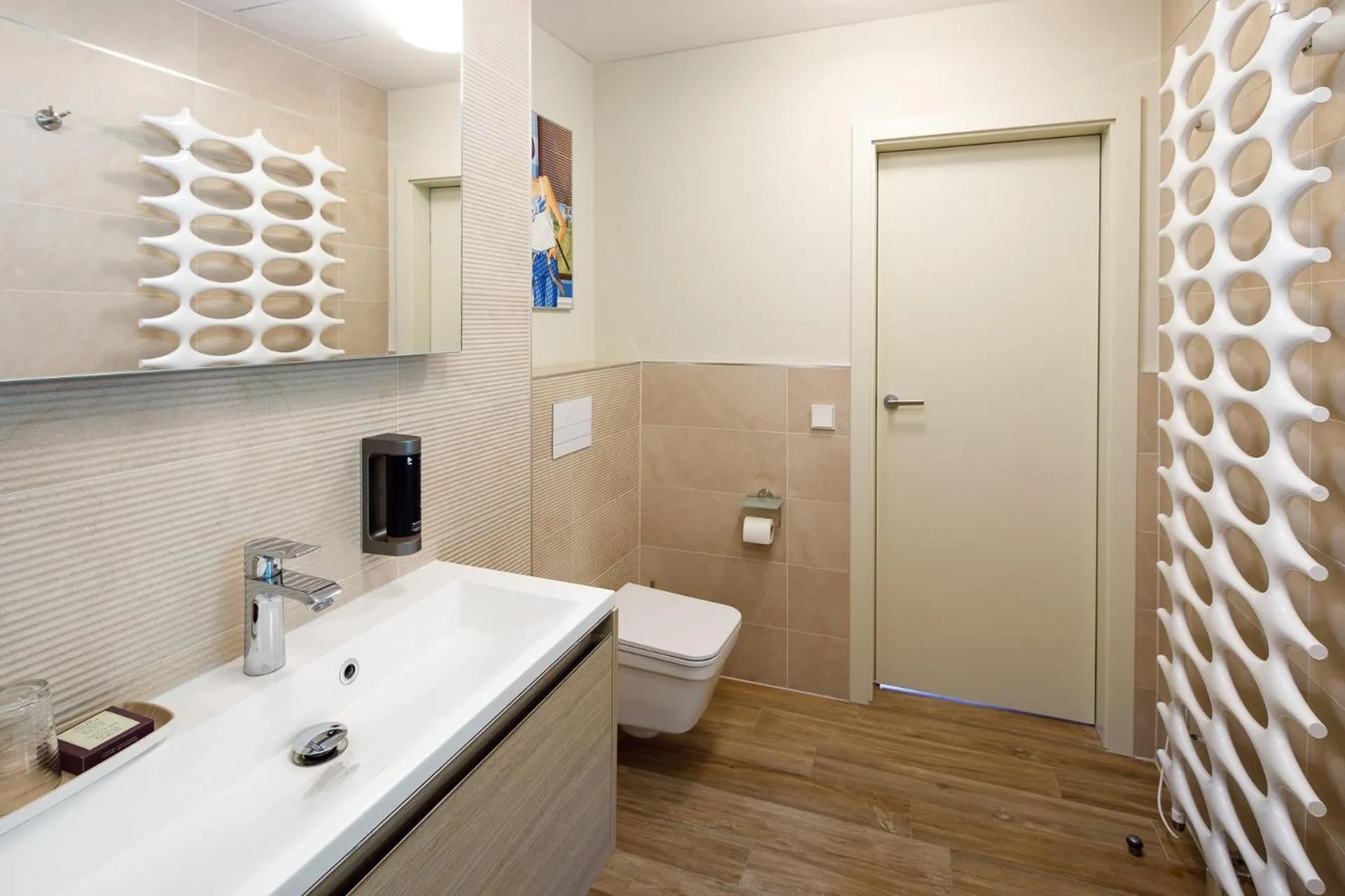 Toilet in Hotel Villa Golf Cihelny