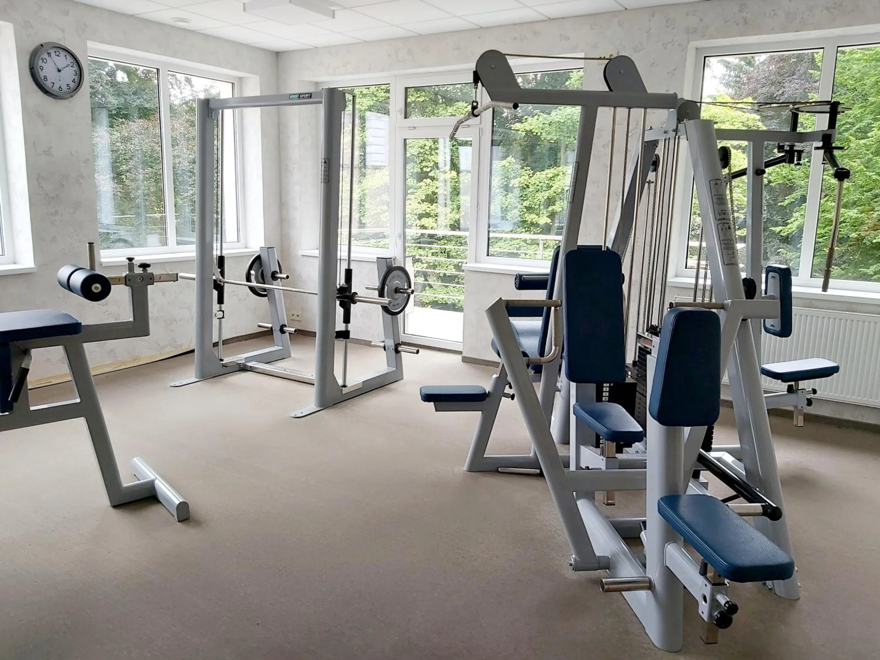 Fitness centre/facilities in Hotel Villa Golf Cihelny