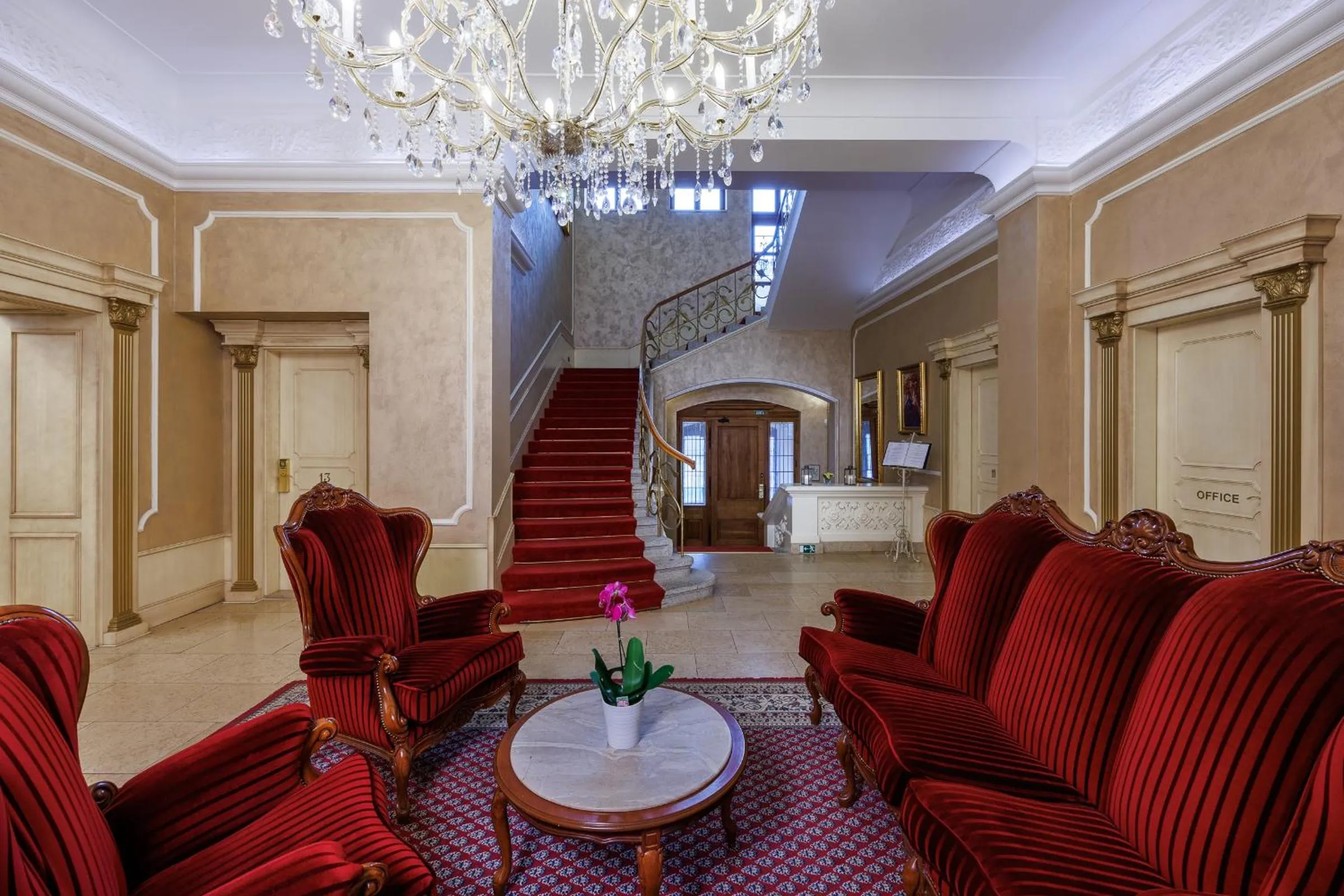 Lobby or reception in Hotel Villa Golf Cihelny