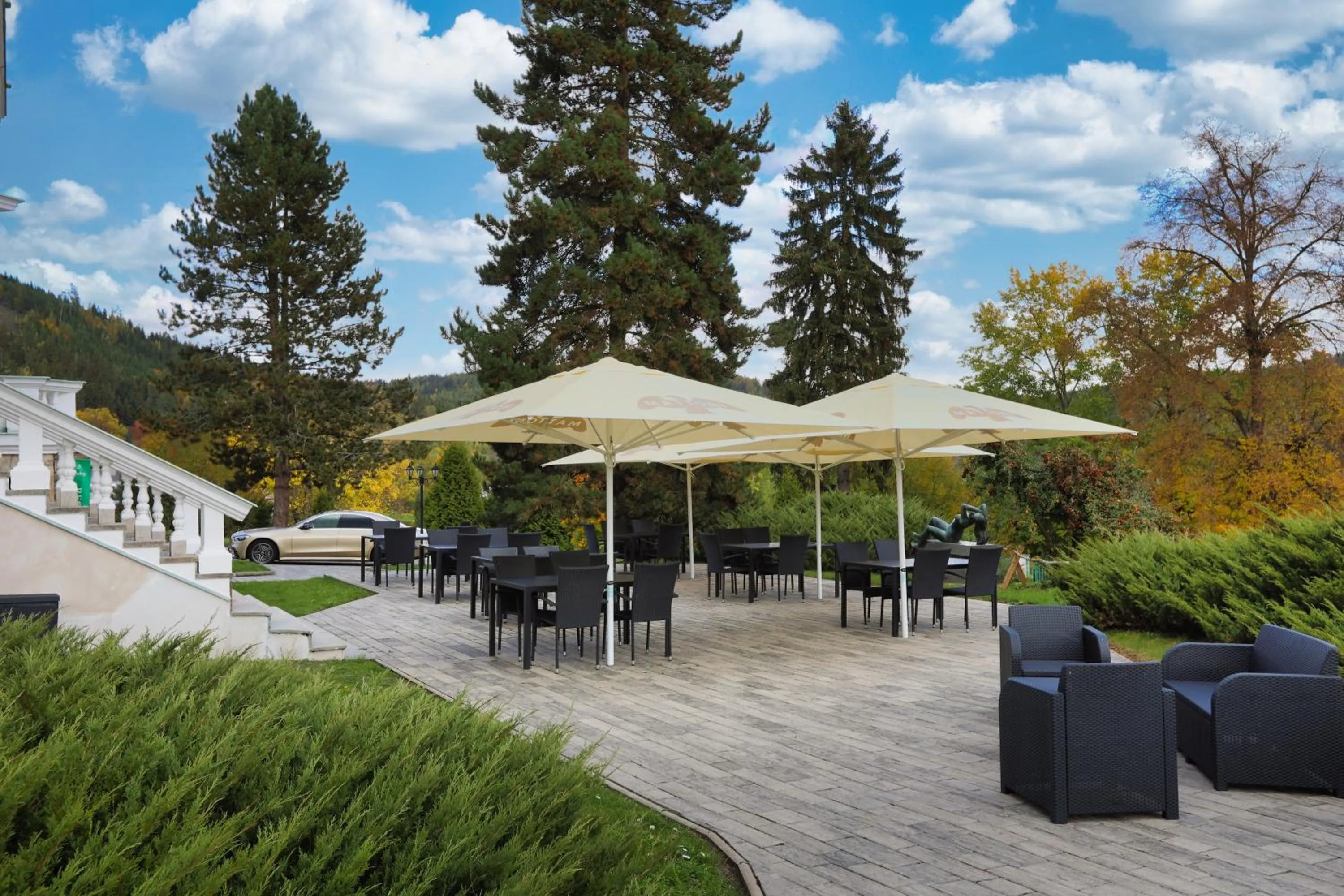 Restaurant/places to eat in Hotel Villa Golf Cihelny