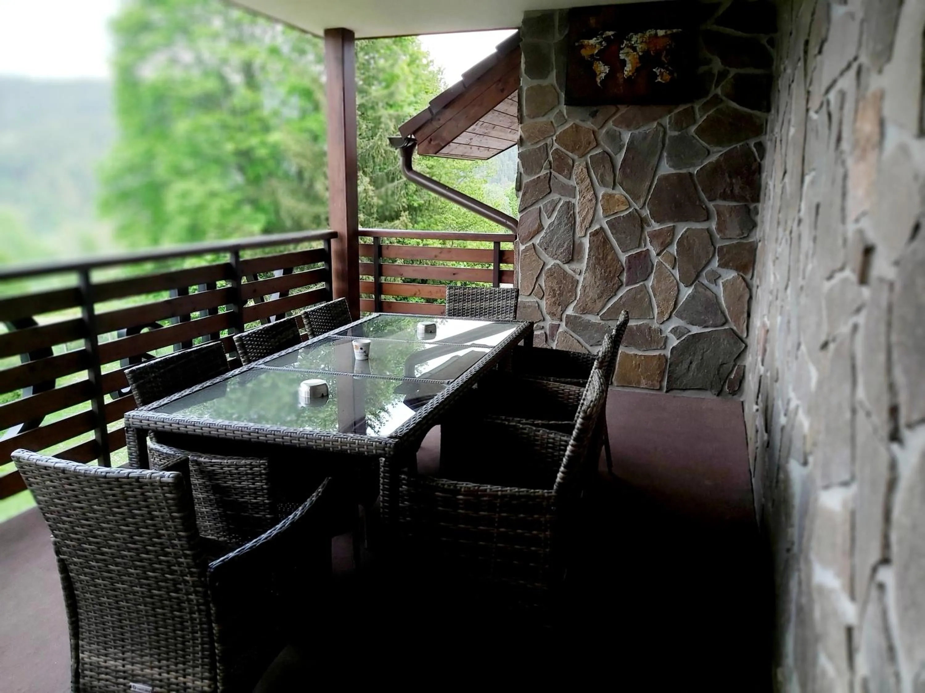 Balcony/Terrace in Hotel Villa Golf Cihelny