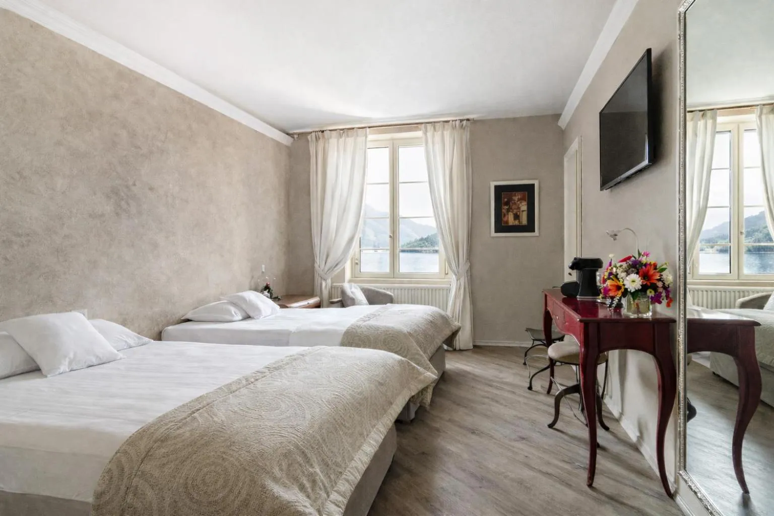 Bed in Relais Villa Porta