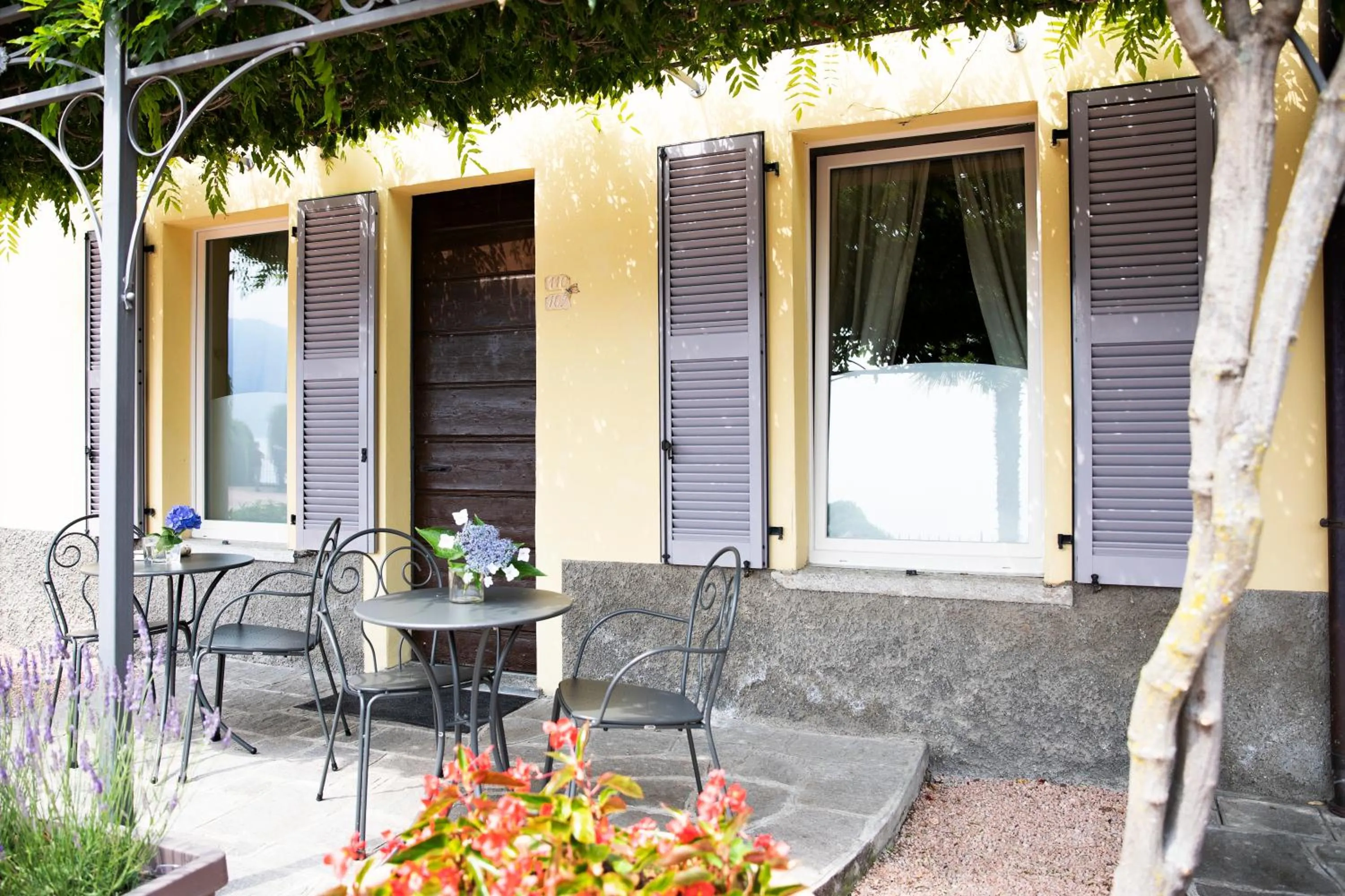 Patio in Relais Villa Porta