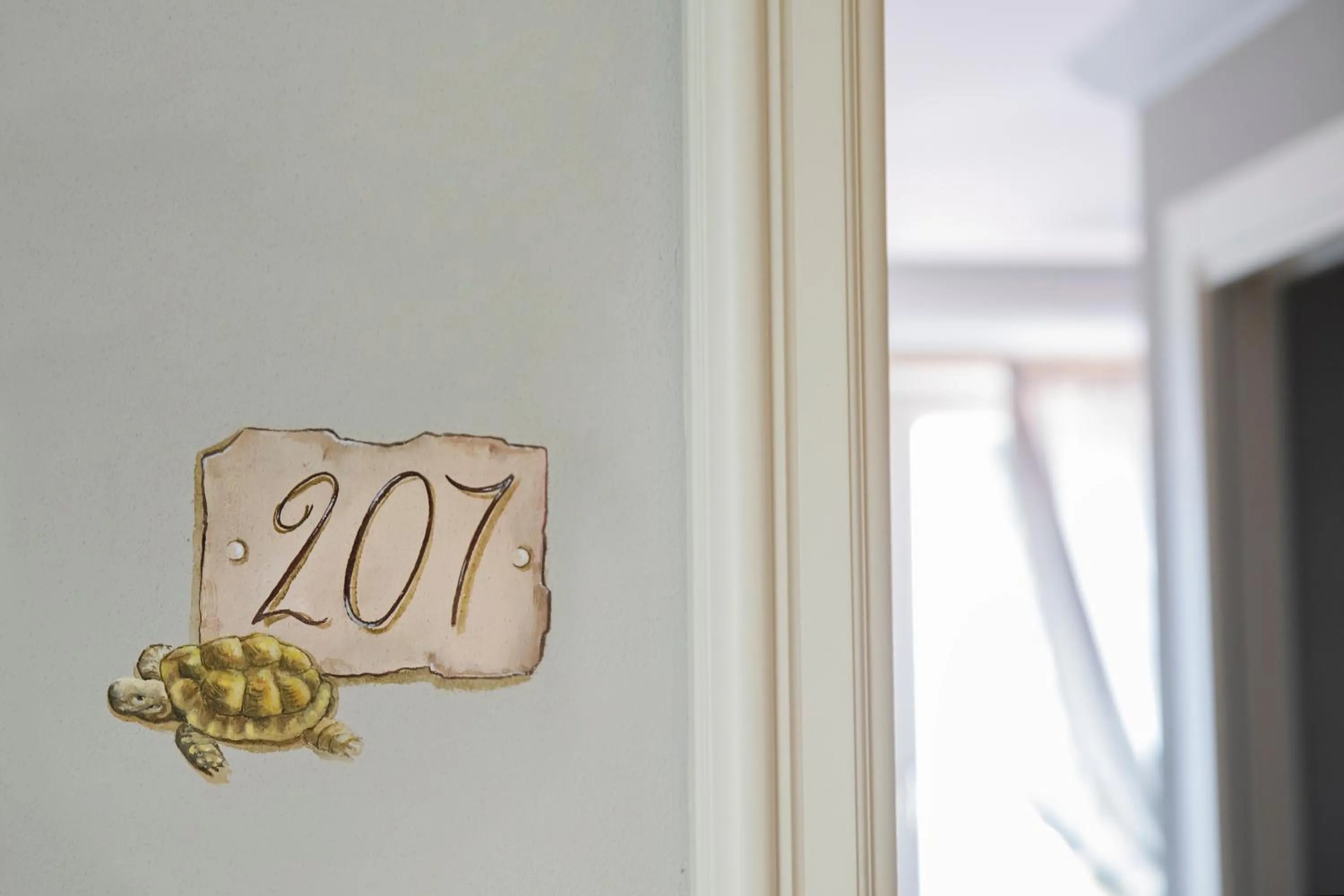 Decorative detail in Relais Villa Porta