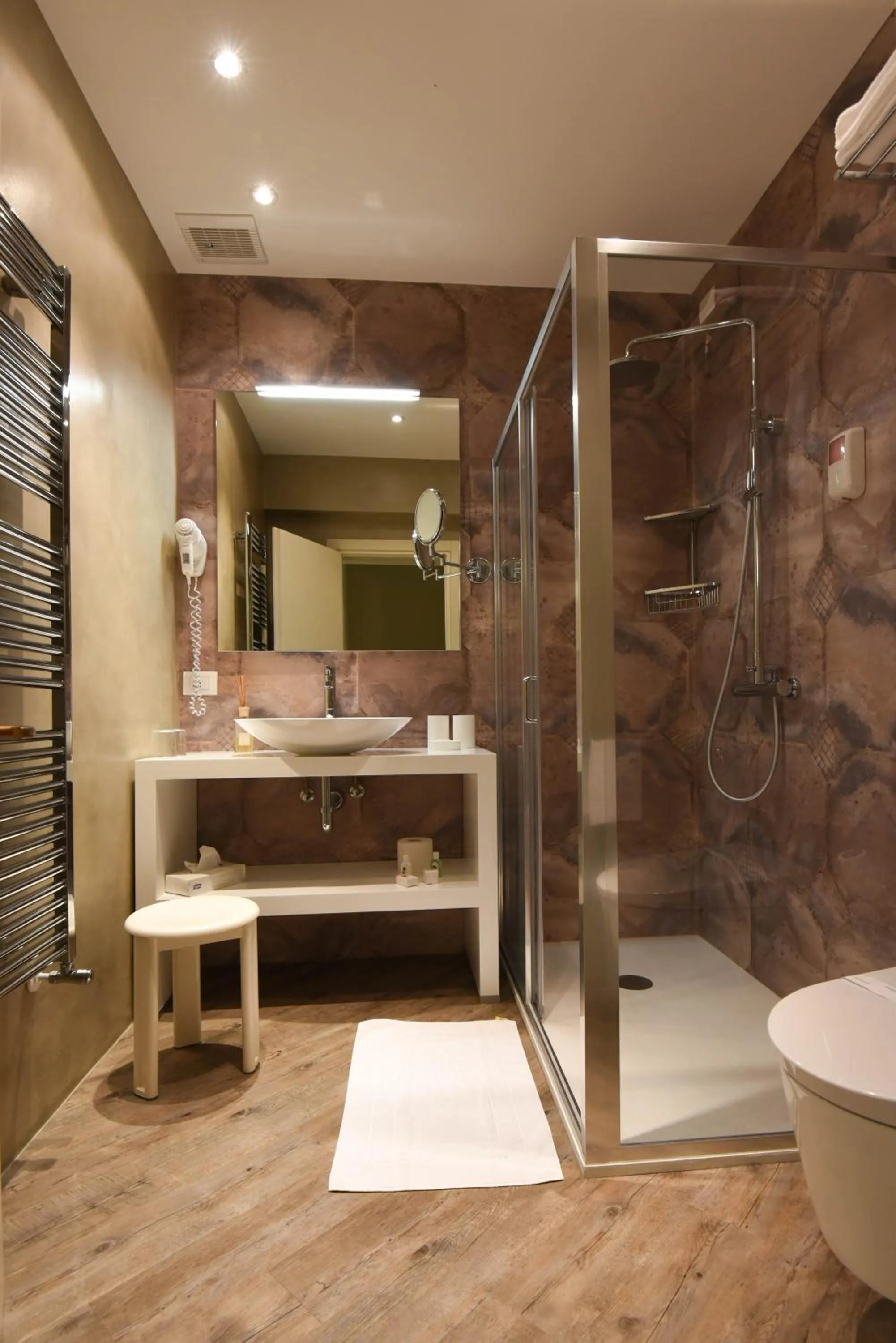 Shower in Relais Villa Porta