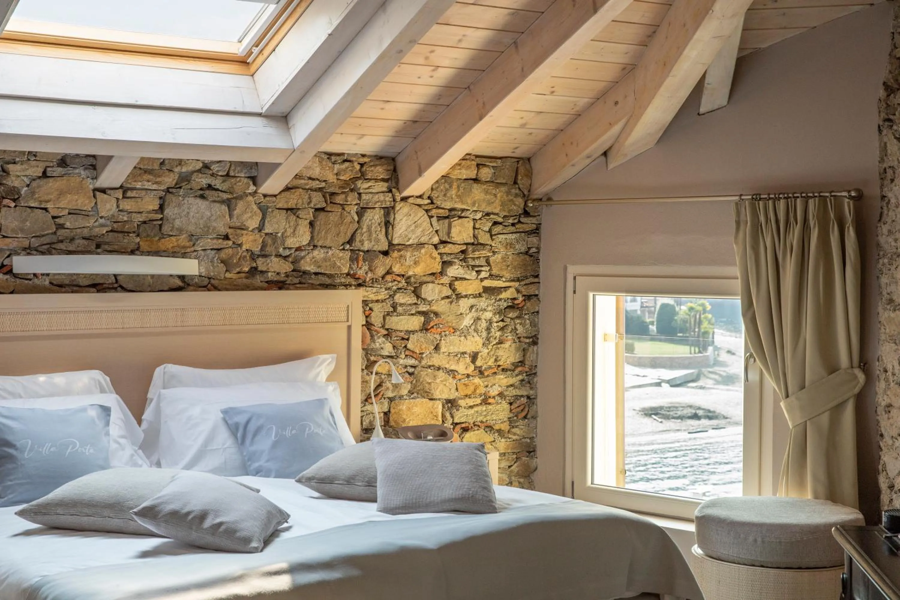 Bed in Relais Villa Porta