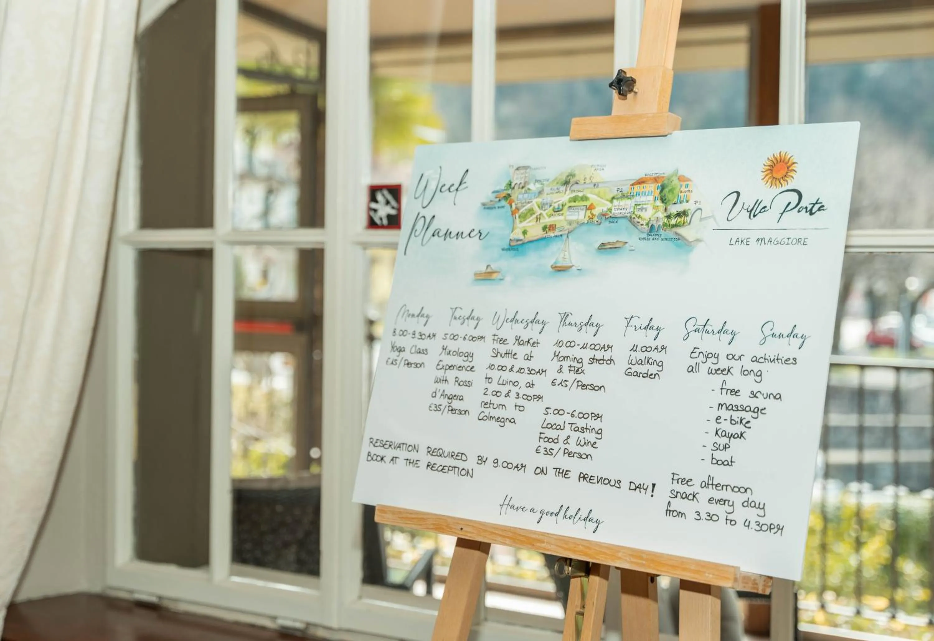 Activities in Relais Villa Porta