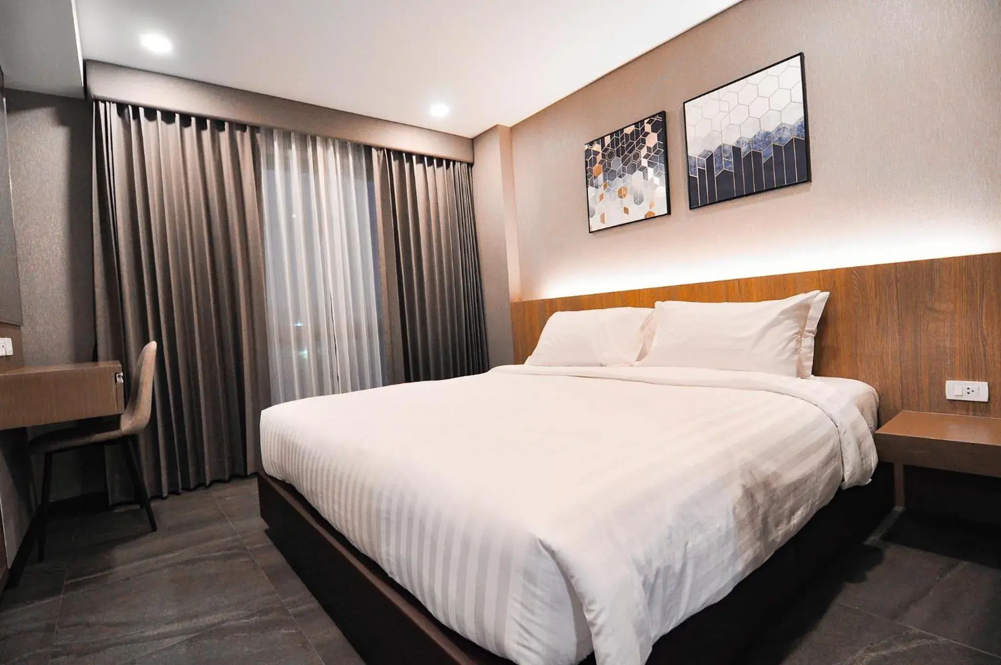 Bed in The S Block Condotel Bed in The S Block Condotel