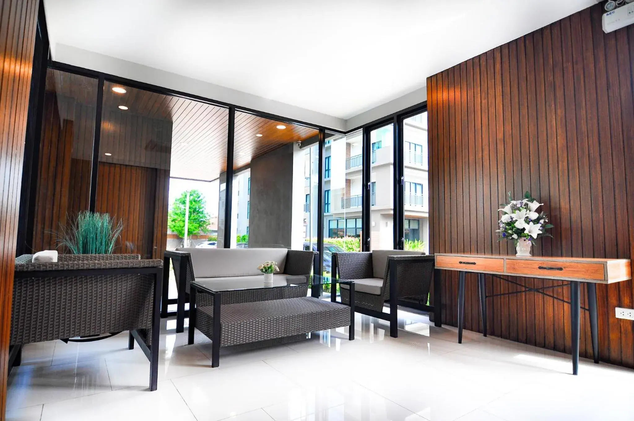 Living room in The S Block Condotel Living room in The S Block Condotel