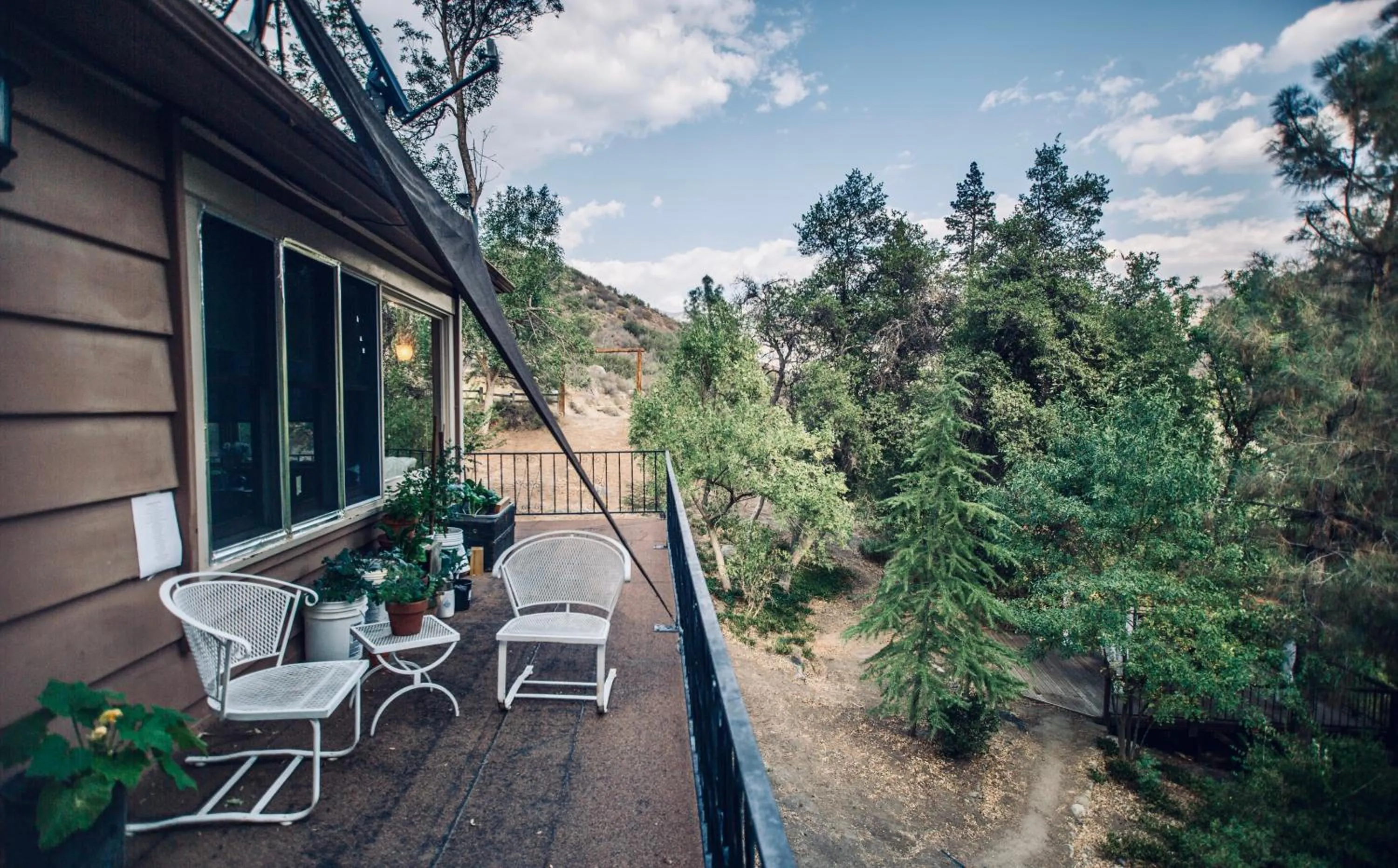 Balcony/Terrace in Quiet Mind Lodge, Spa & Retreat Sequoias
