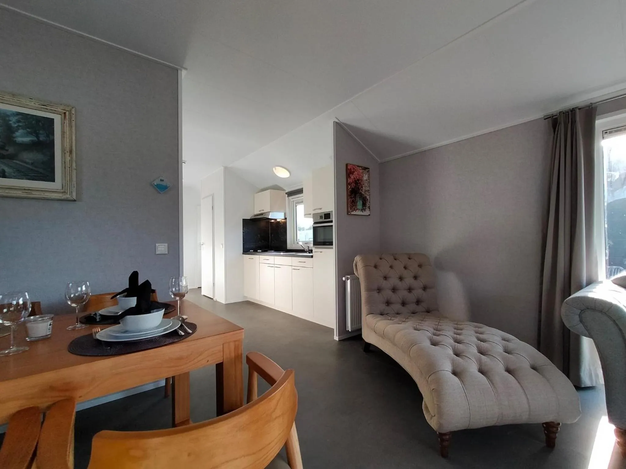 Dining area in Waterpark Giethoorn