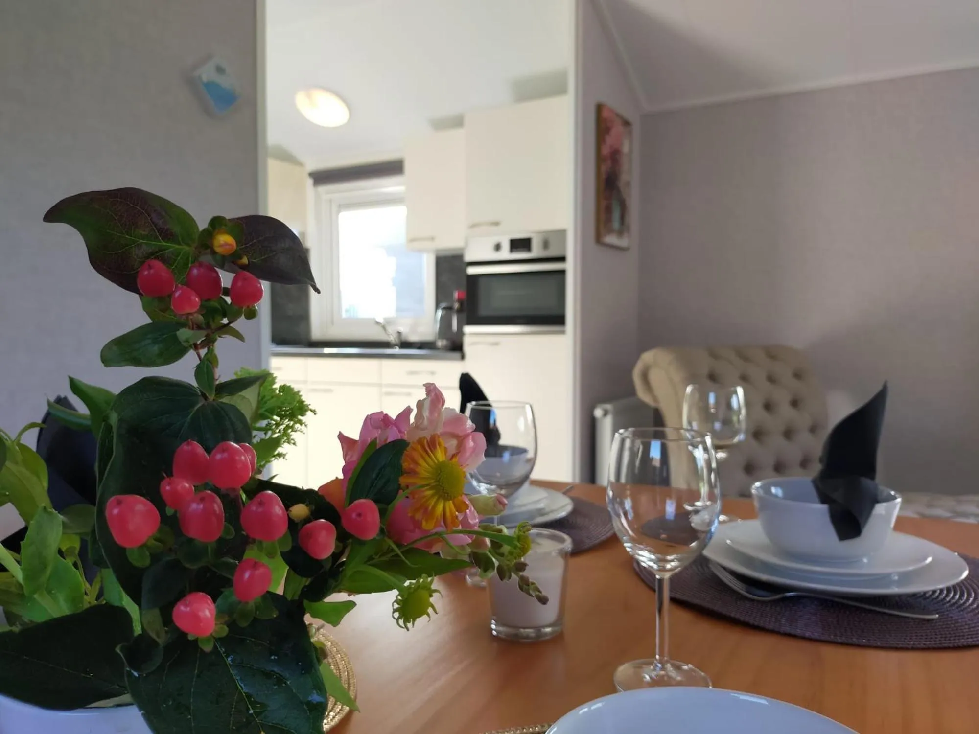 Dining area in Waterpark Giethoorn