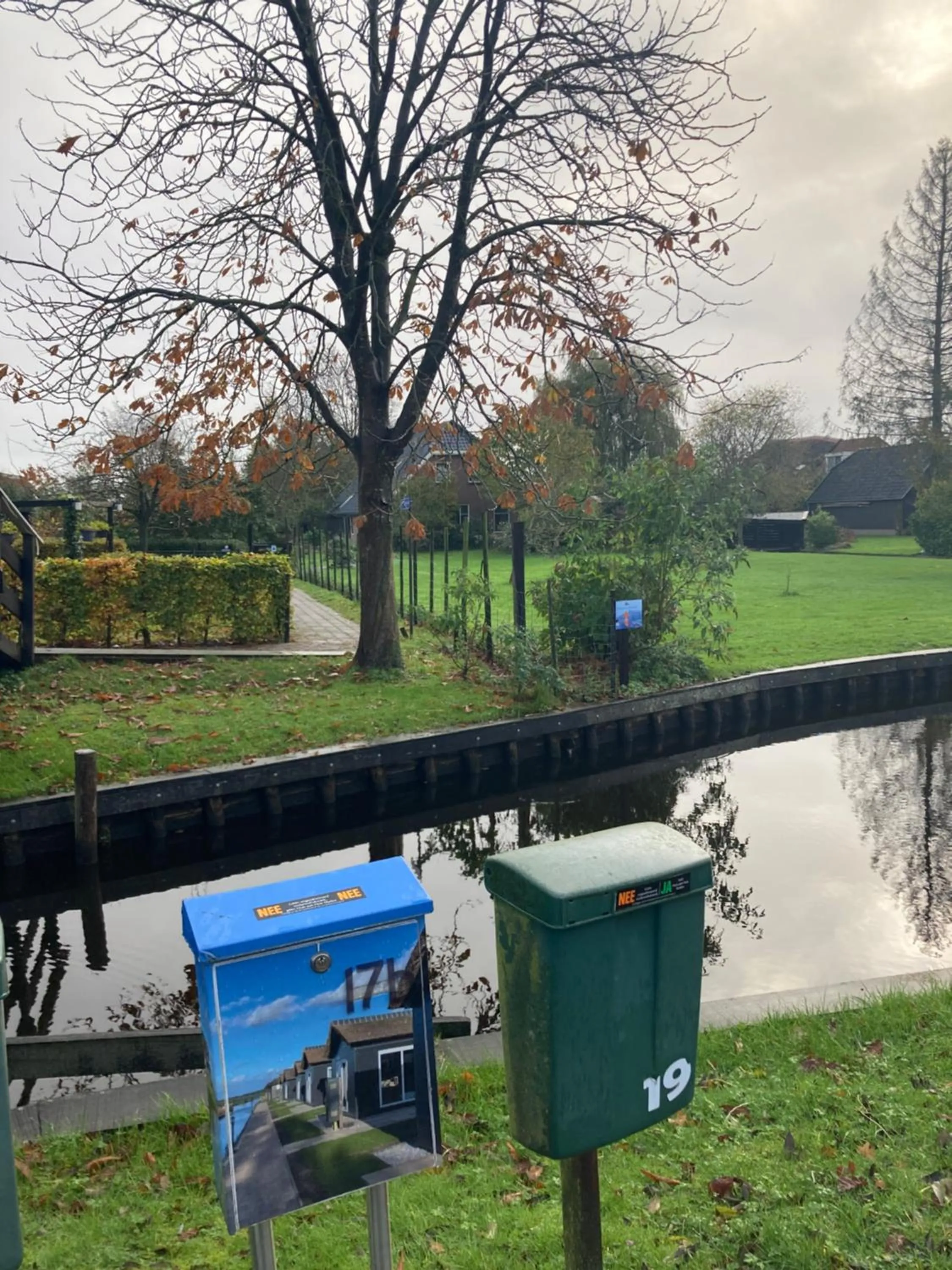 Facade/entrance in Waterpark Giethoorn