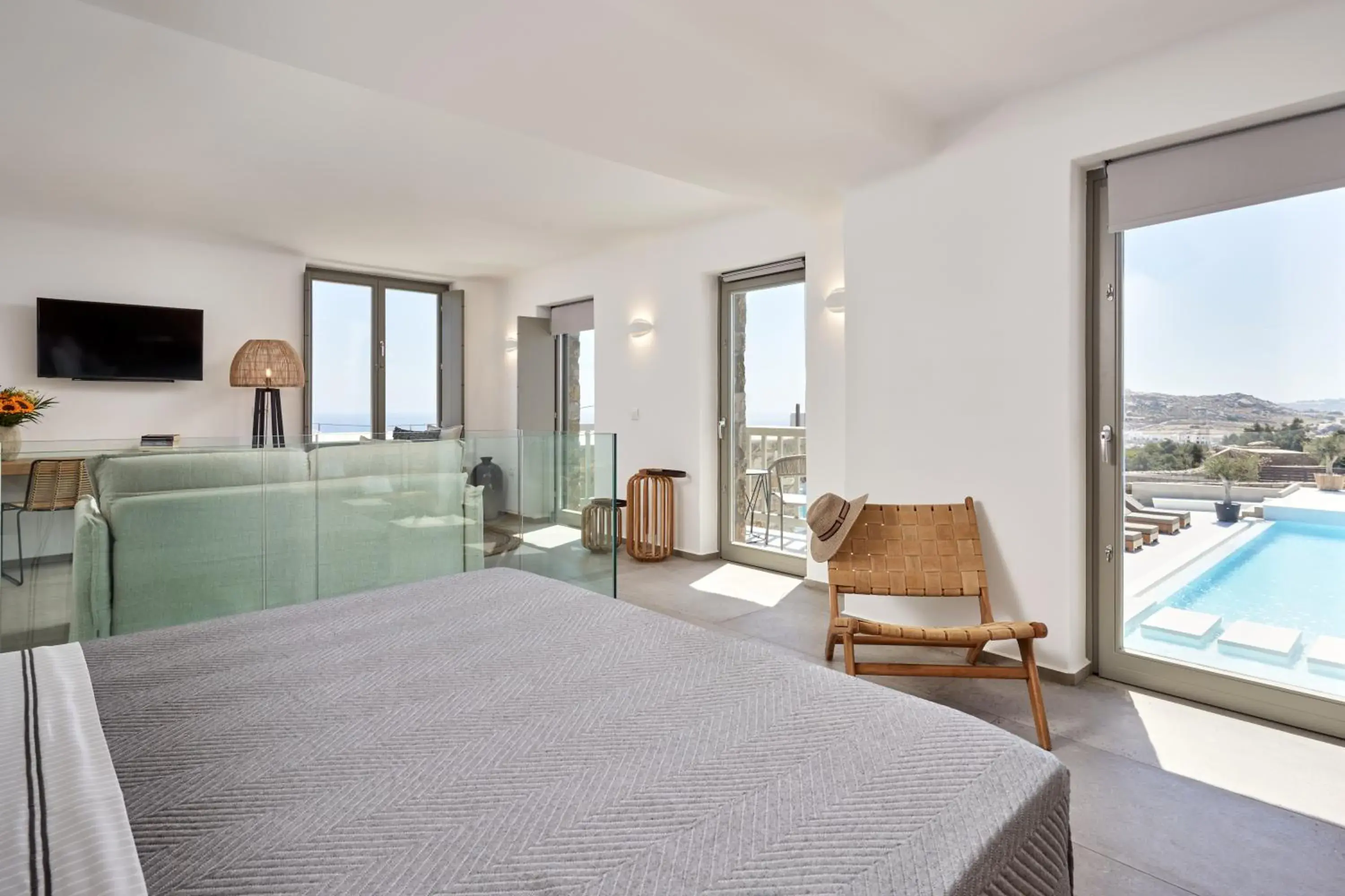 Bed in Ionic Suites Bed in Ionic Suites