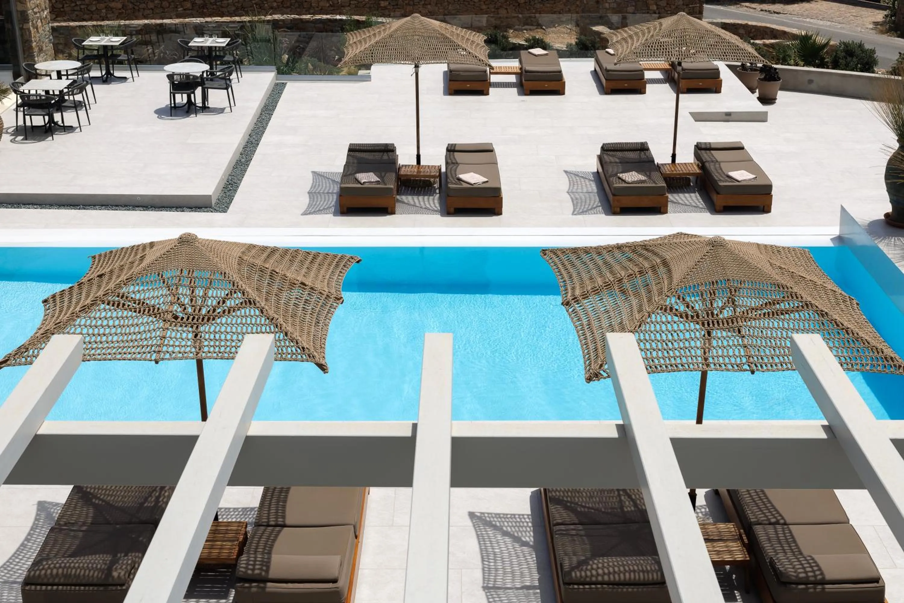 Patio in Ionic Suites