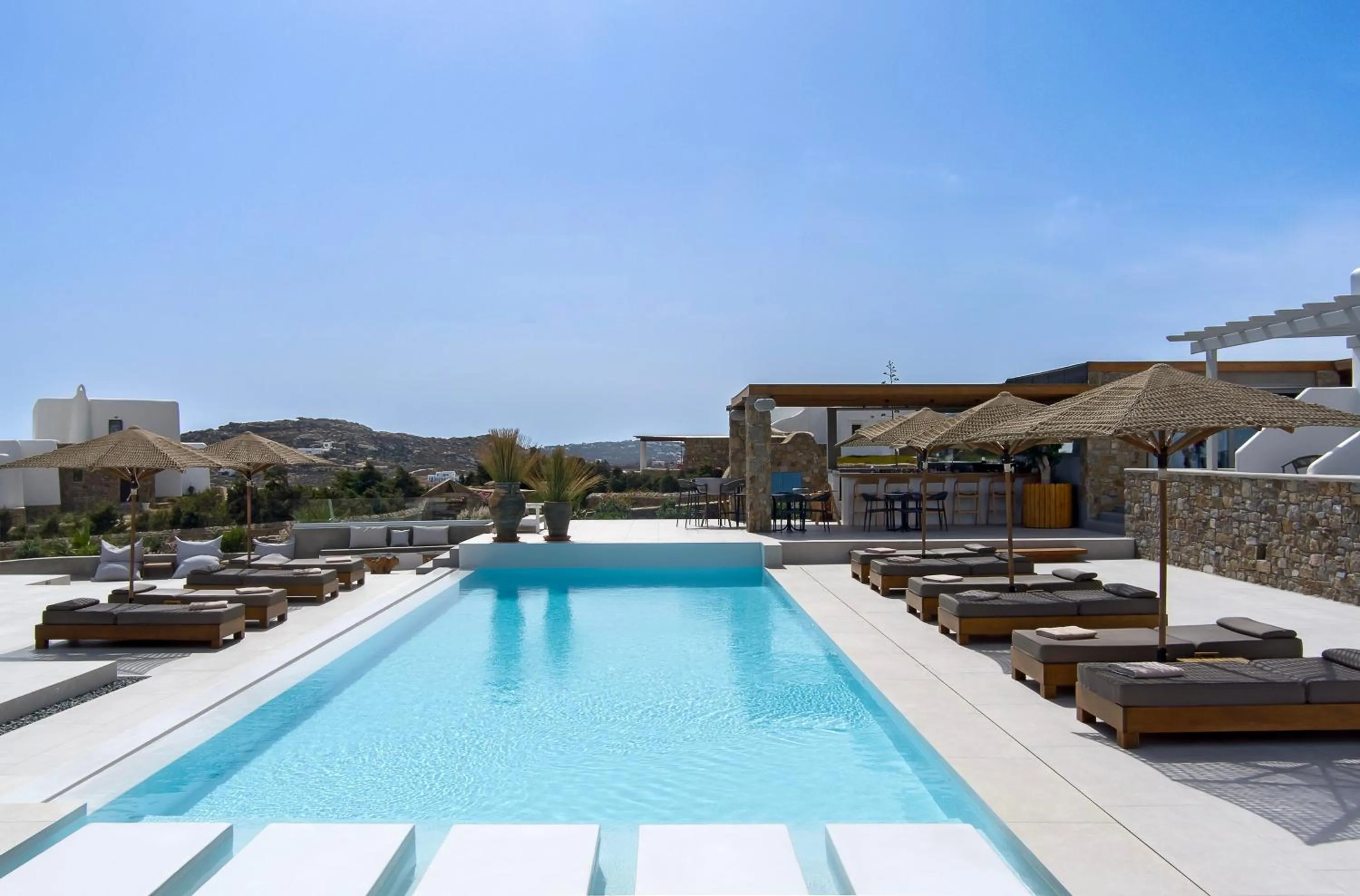 Patio in Ionic Suites