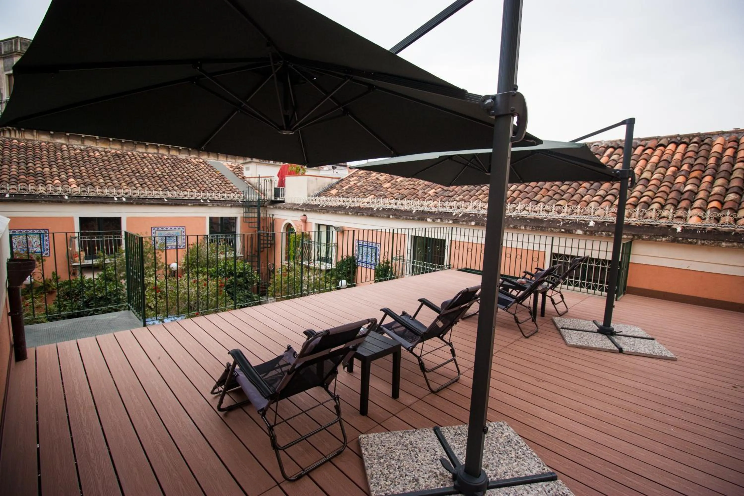 Solarium in Hotel Villa Romeo