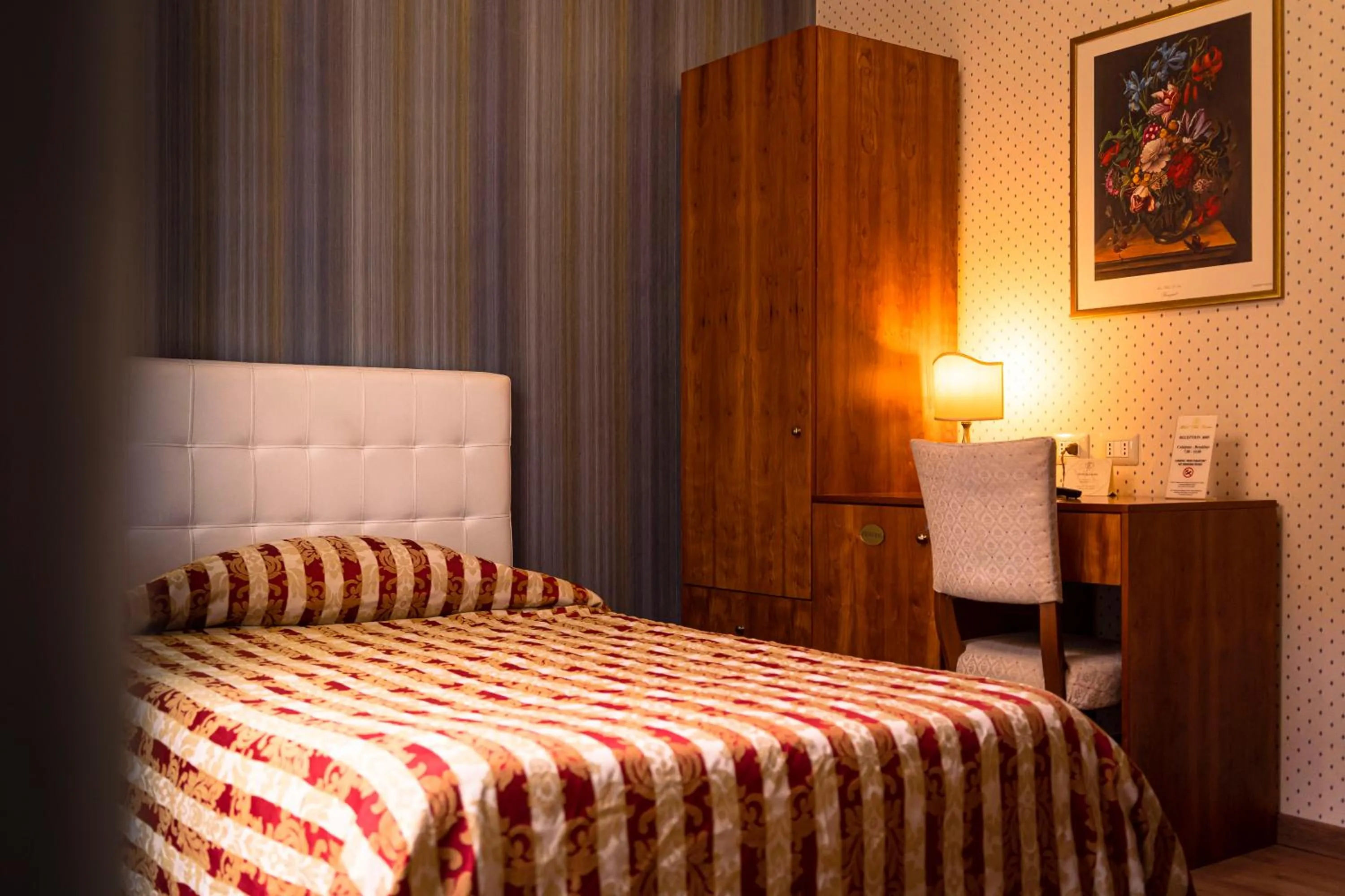 Bed in Hotel Villa Romeo