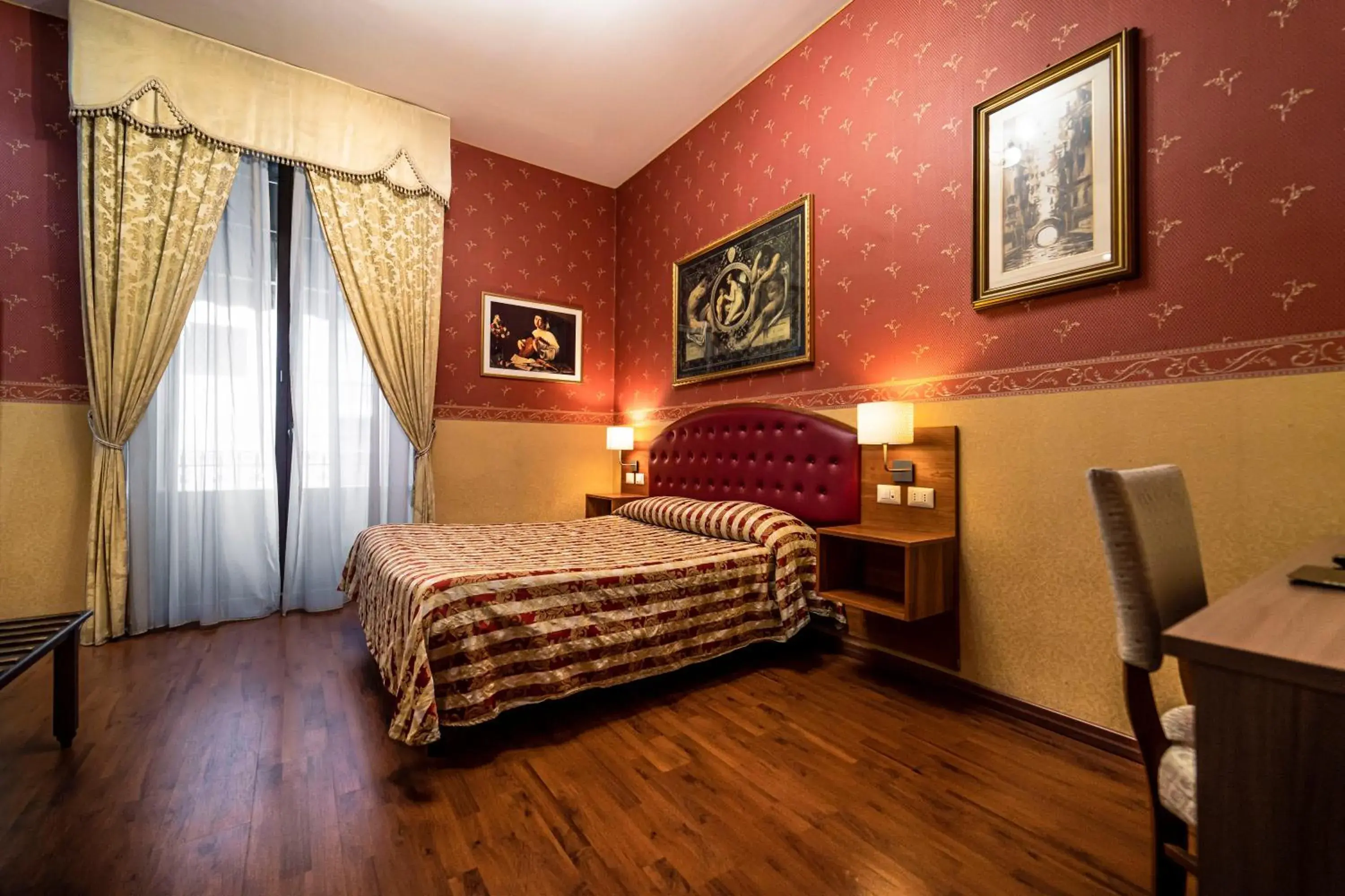 Bed in Hotel Villa Romeo Bed in Hotel Villa Romeo