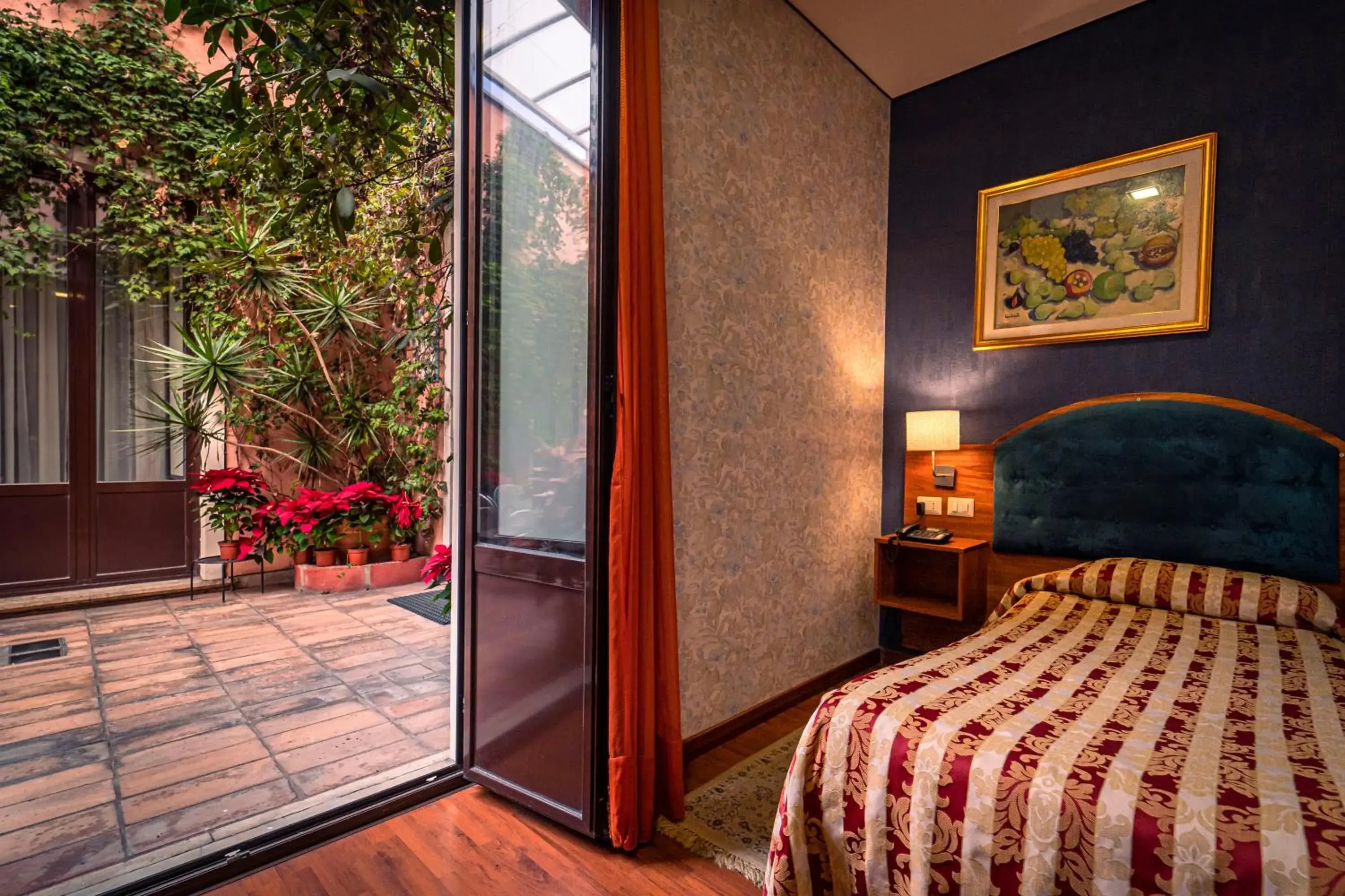 Bed in Hotel Villa Romeo Bed in Hotel Villa Romeo