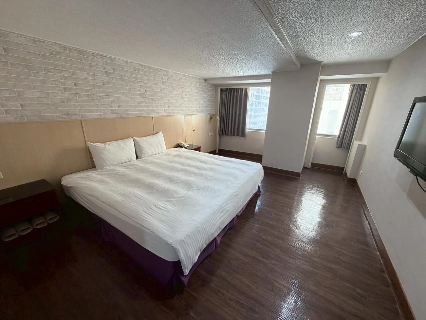 Bed in Long Siang Hotel