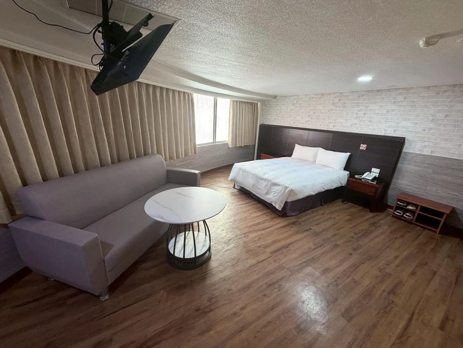 Bed in Long Siang Hotel