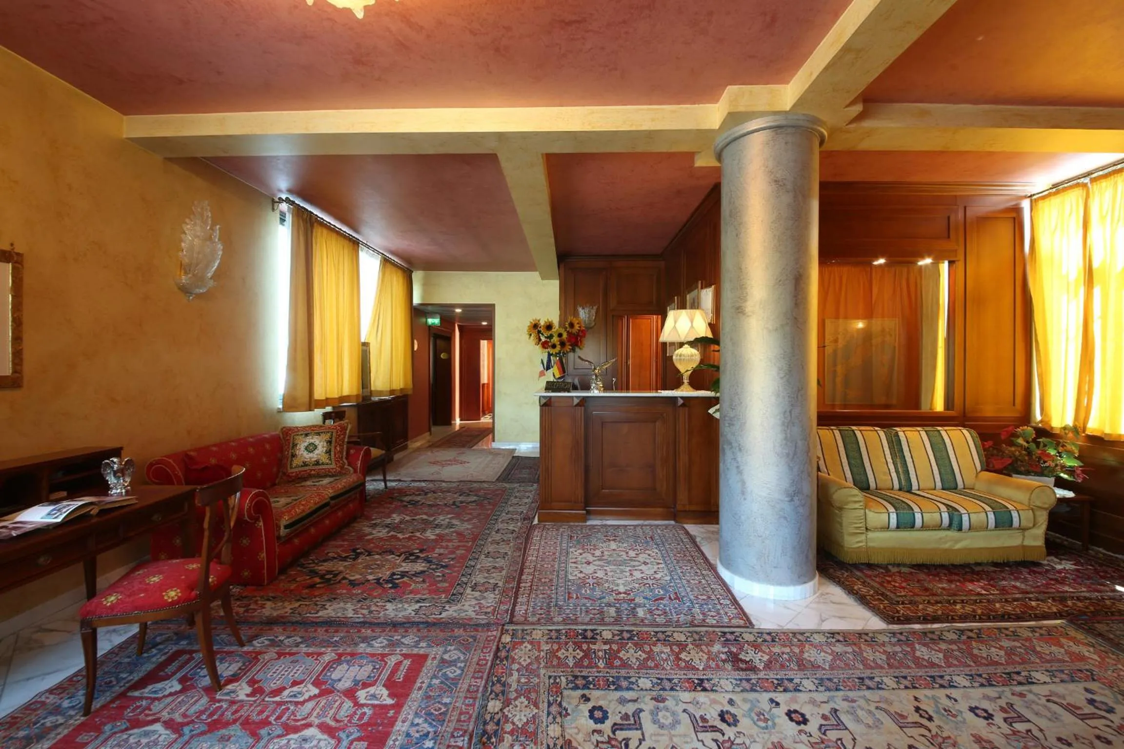 Lobby or reception in Hotel Abacus