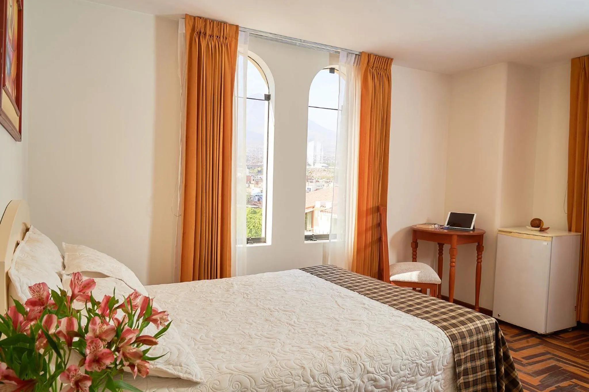 Bed in Astorga Hotel Arequipa