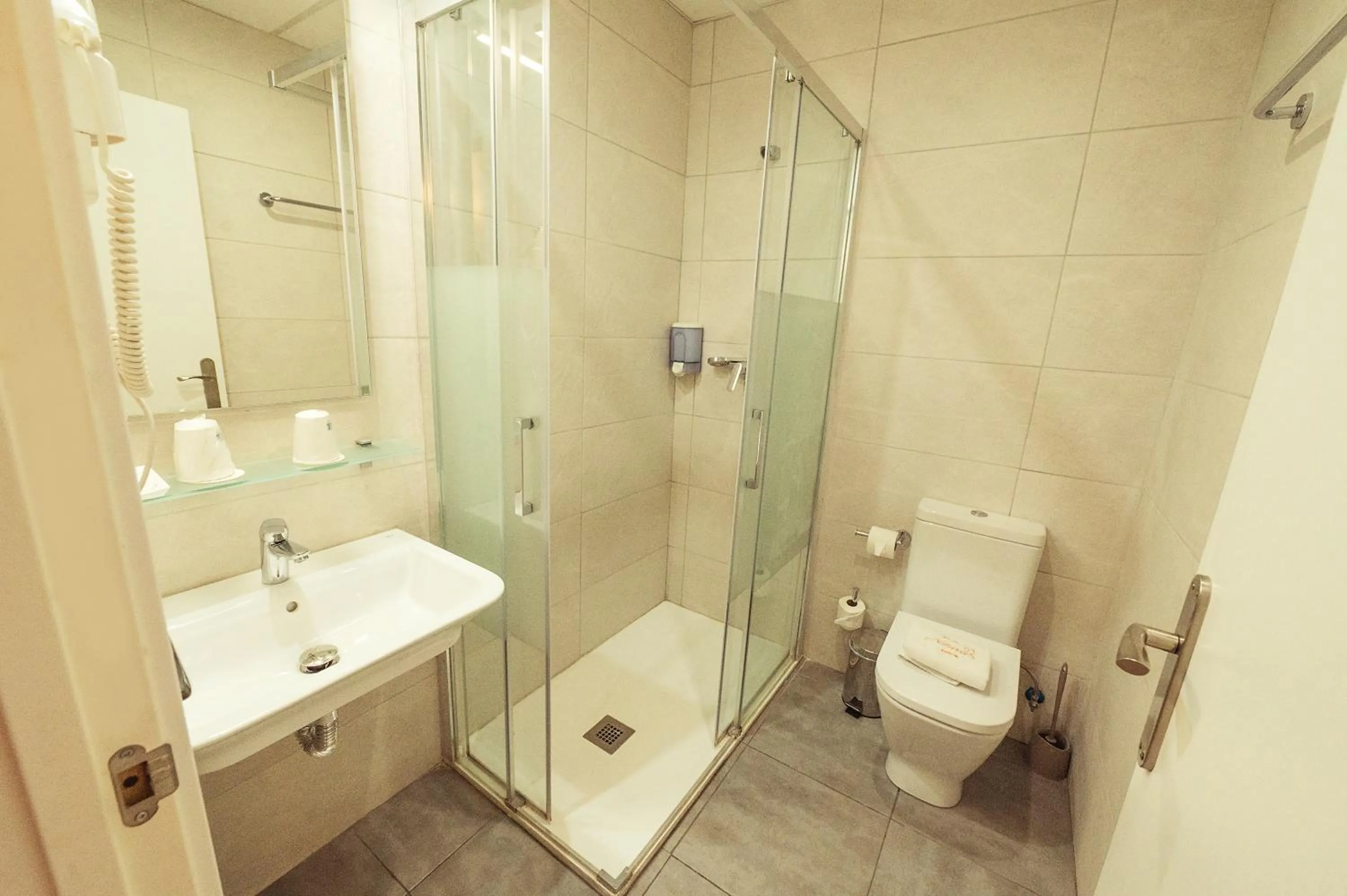 Balcony/Terrace in Hostal Live Natura Barcelona