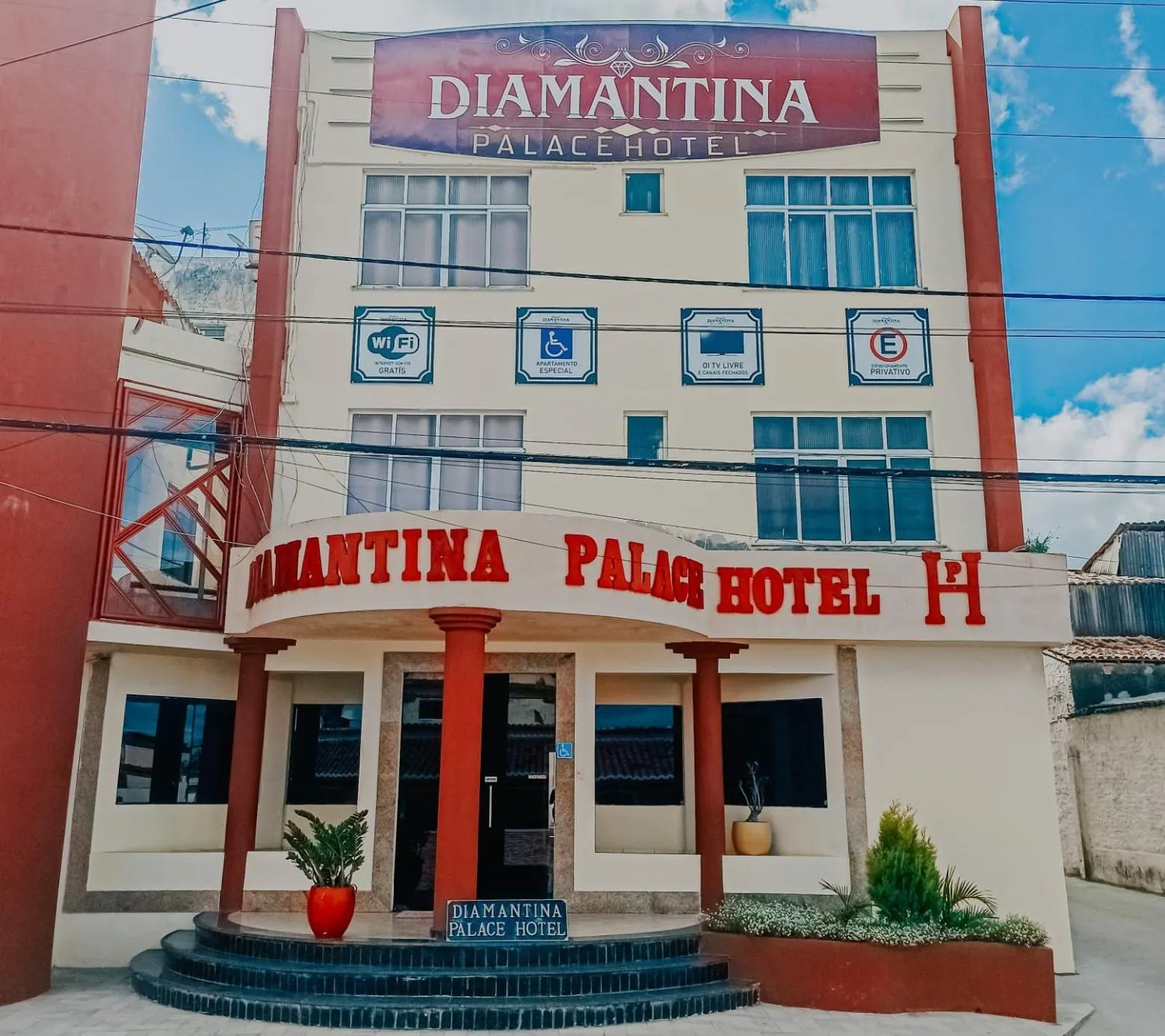 Property building in Diamantina Palace Hotel