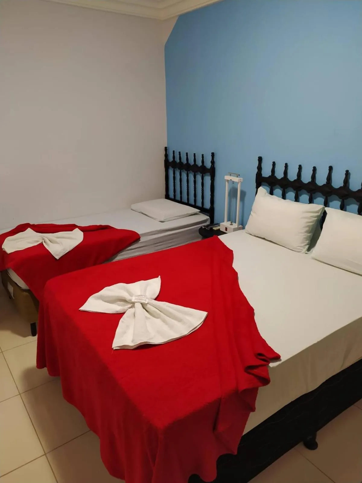 Bed in Diamantina Palace Hotel