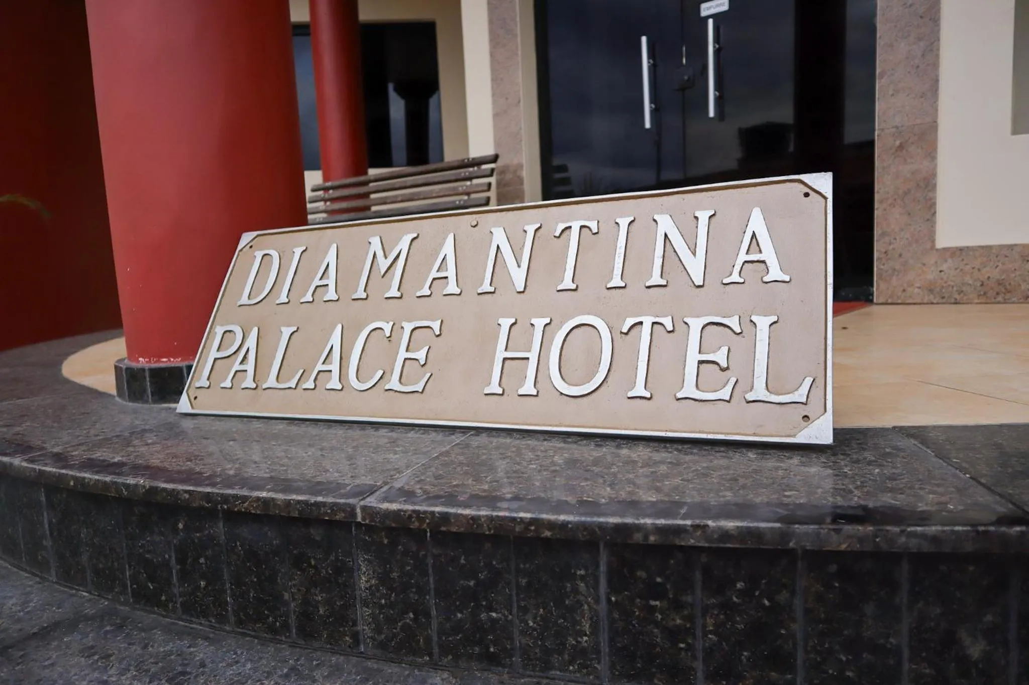Facade/entrance in Diamantina Palace Hotel