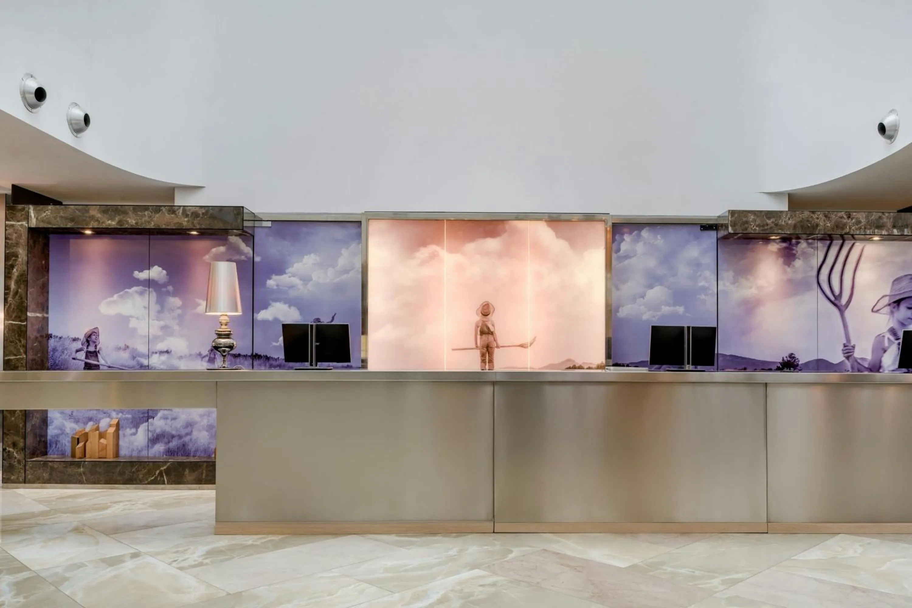 Lobby or reception in AC Hotel Firenze by Marriott