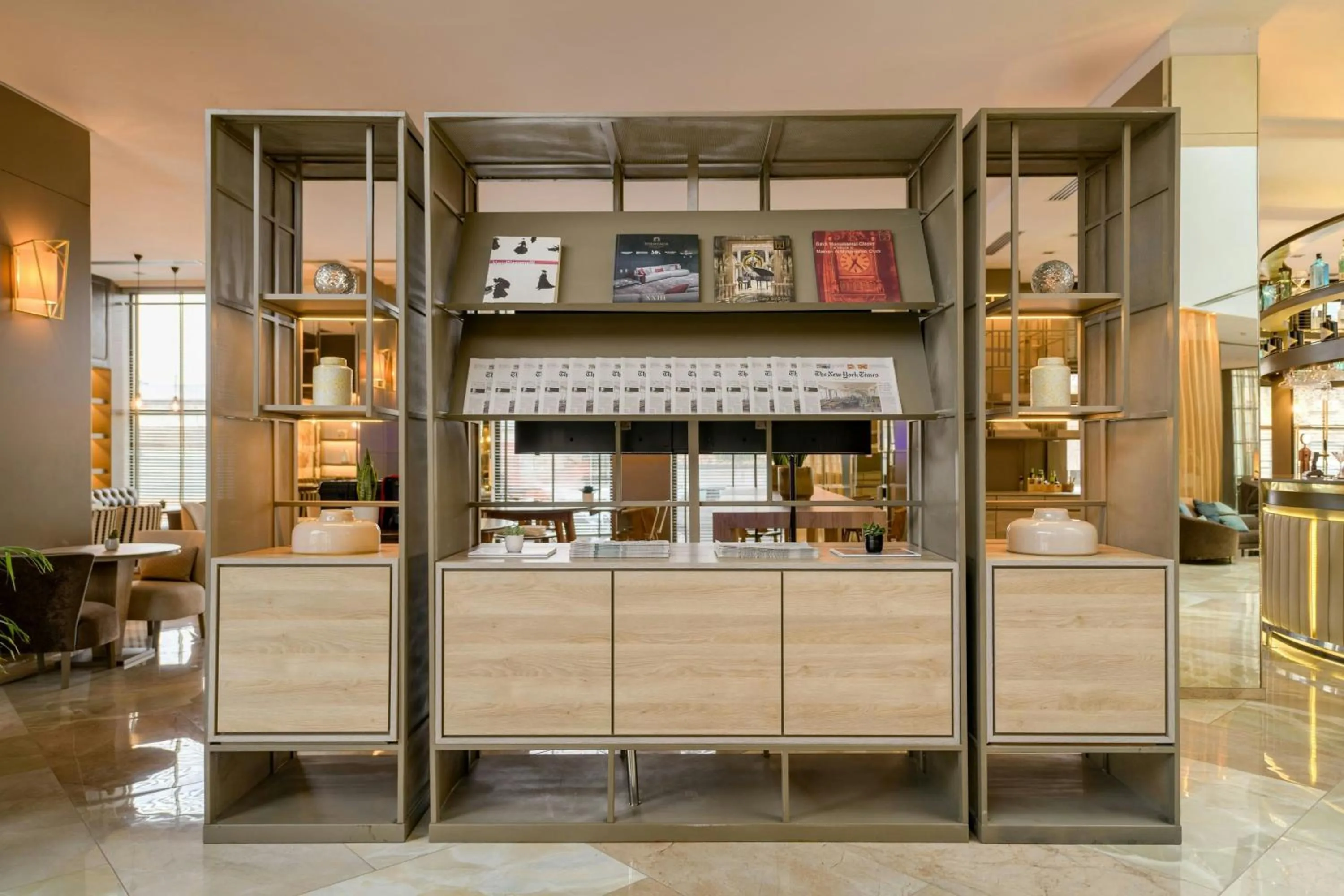 Lobby or reception in AC Hotel Firenze by Marriott