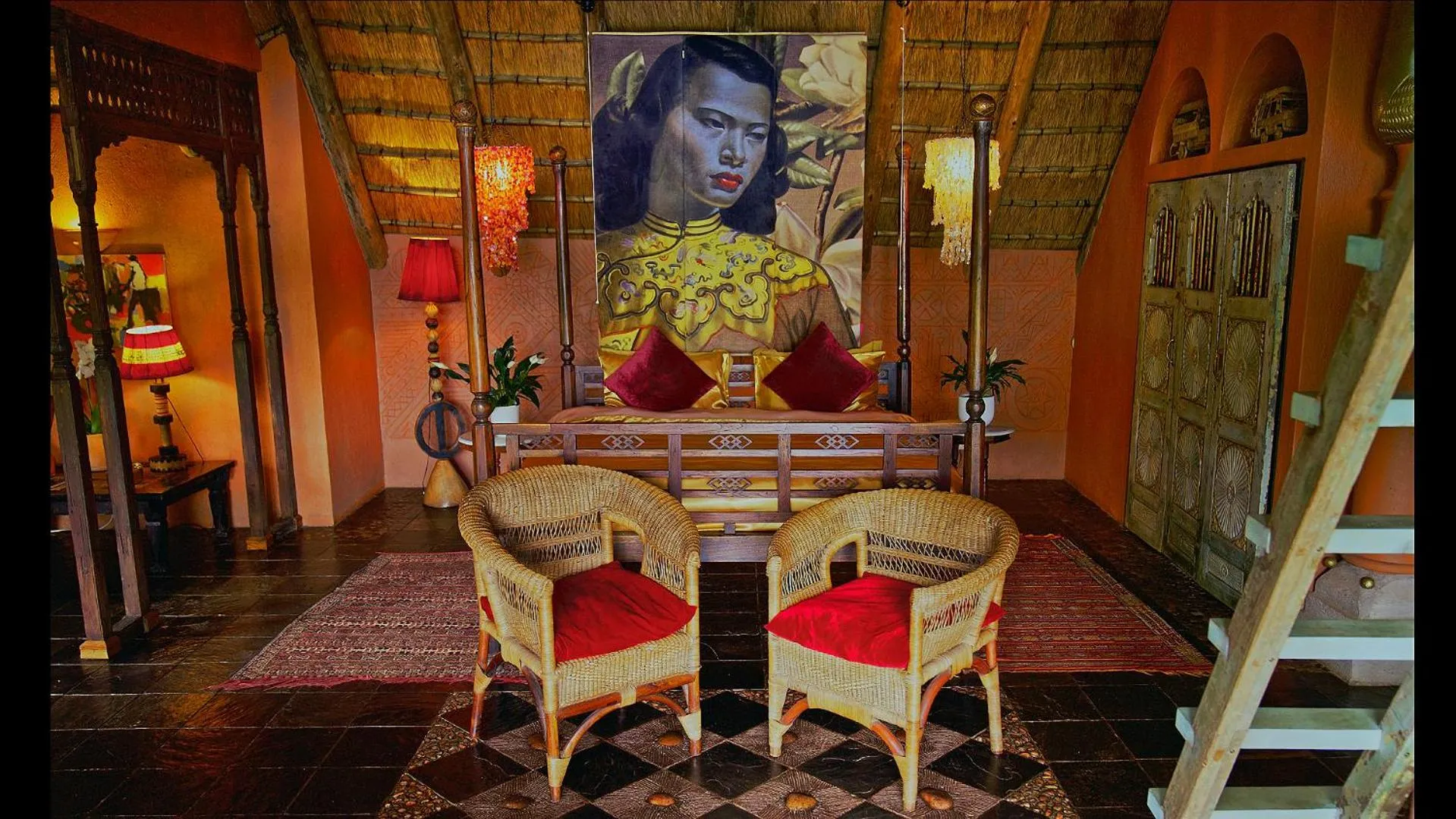 Bedroom in Timamoon Lodge