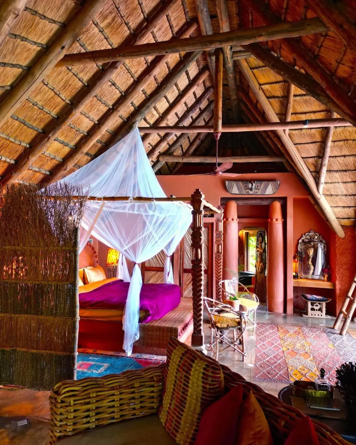 Bedroom in Timamoon Lodge