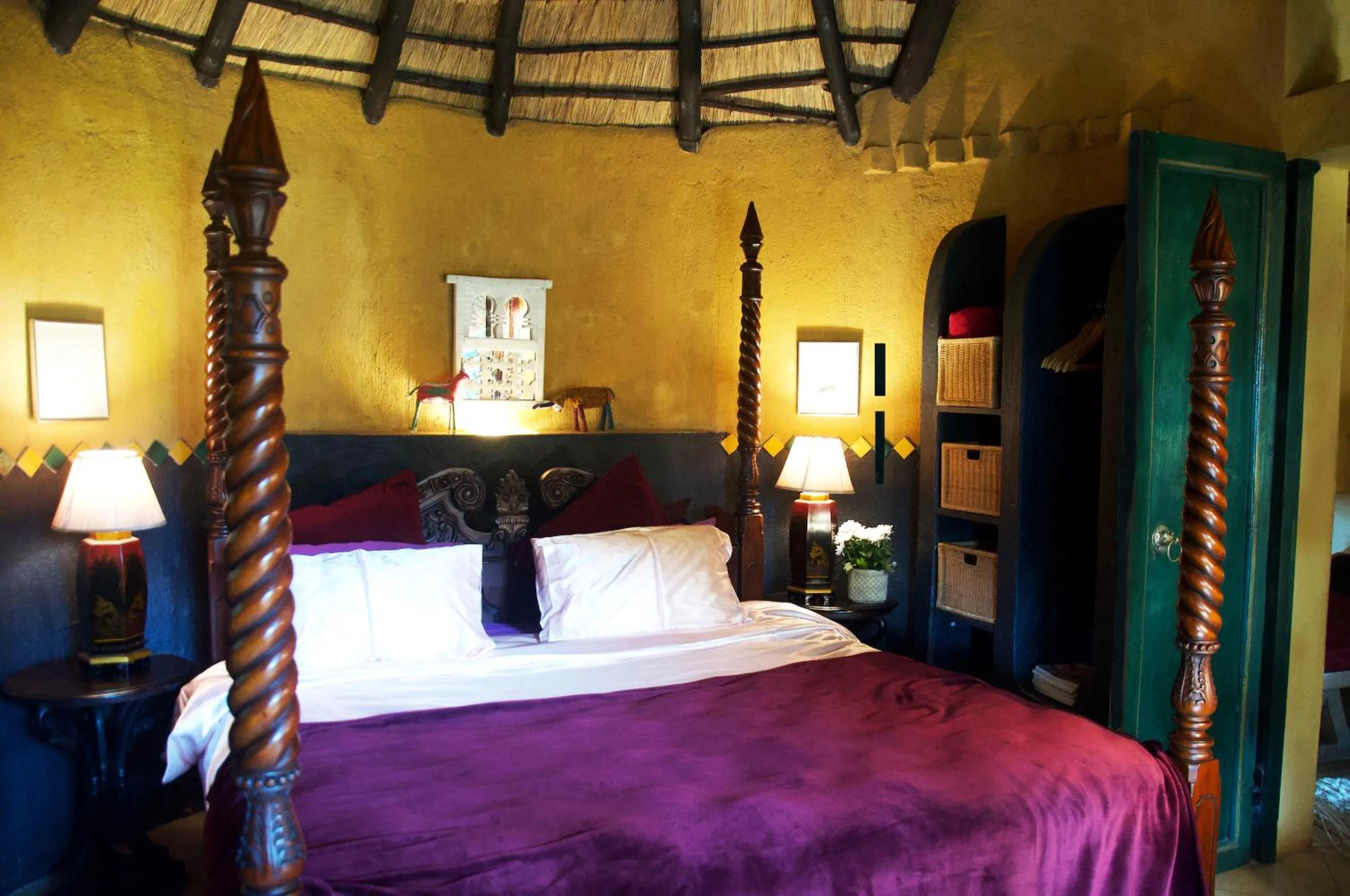 Bedroom, Bed in Timamoon Lodge