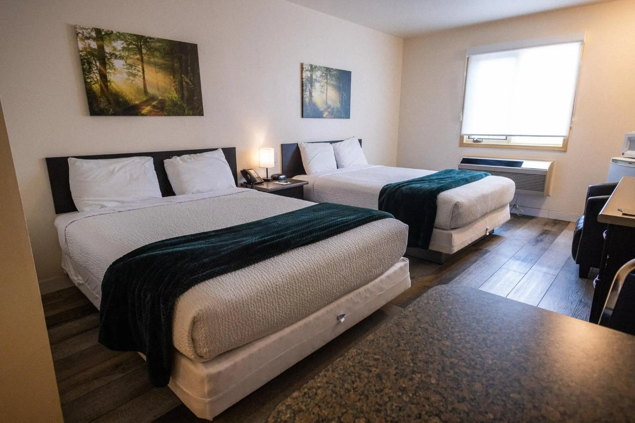 Bed in Sleep Suite Motel