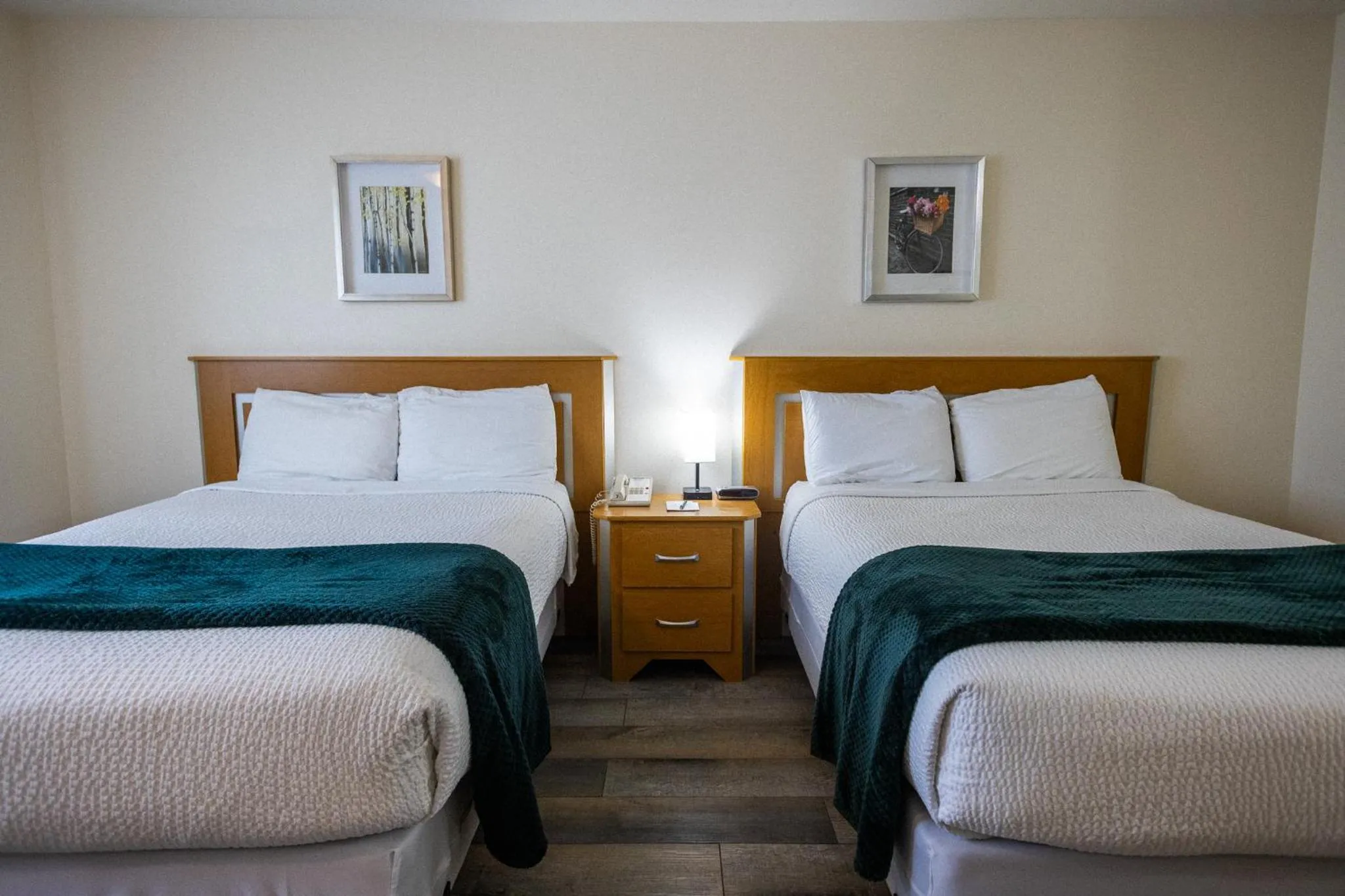 Bed in Sleep Suite Motel