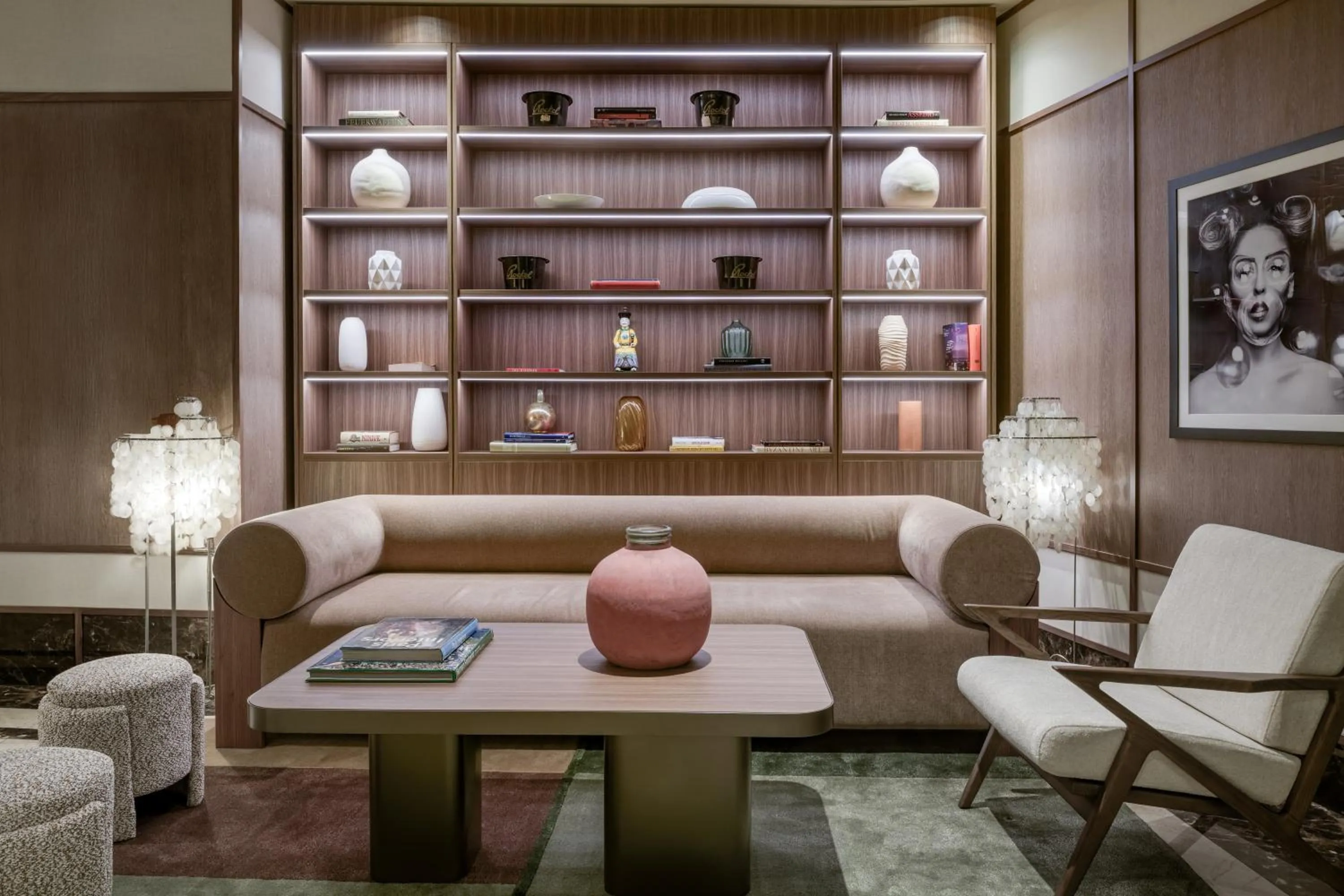 Living room in AC Hotel Milano by Marriott