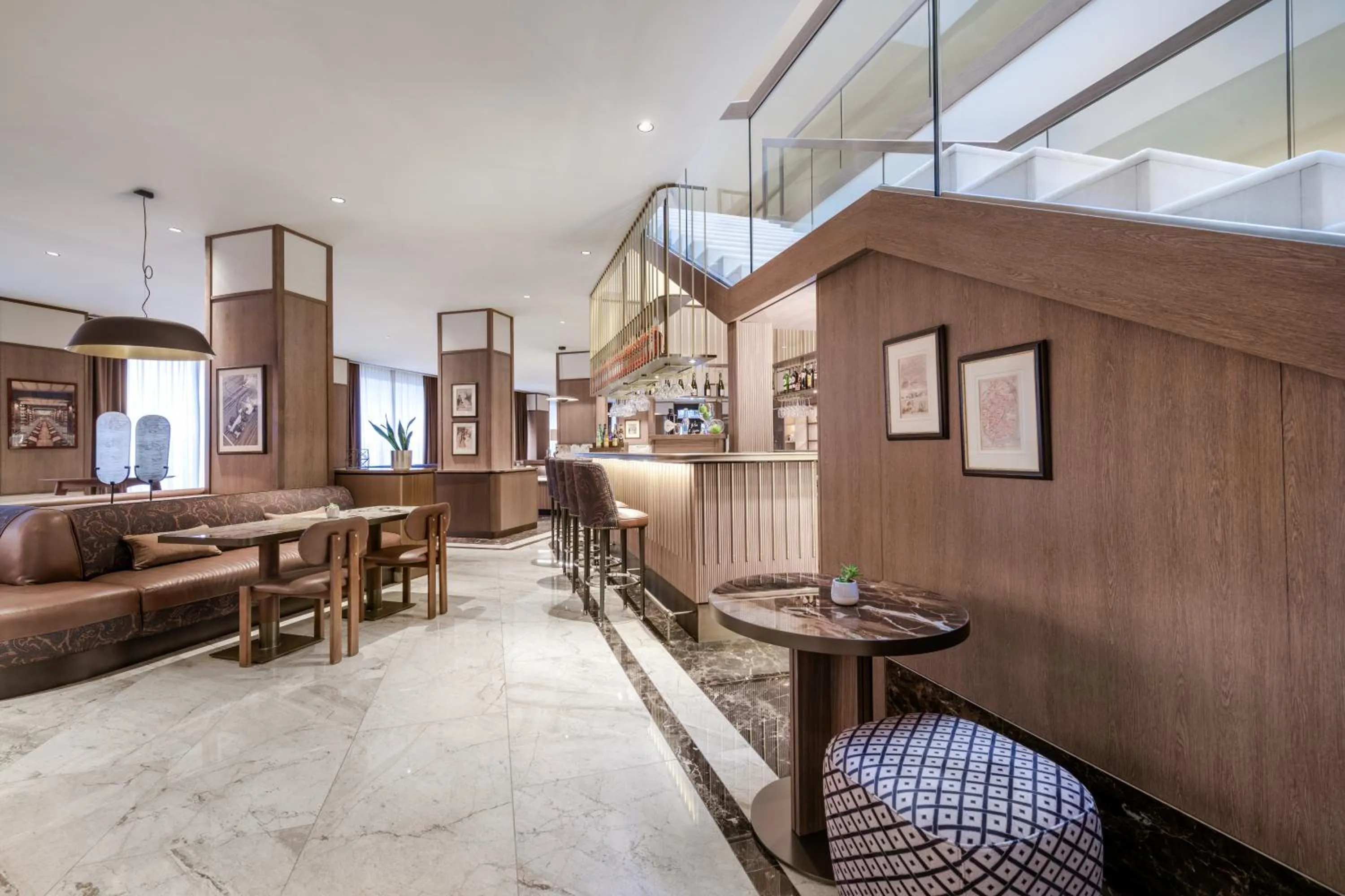 Living room in AC Hotel Milano by Marriott