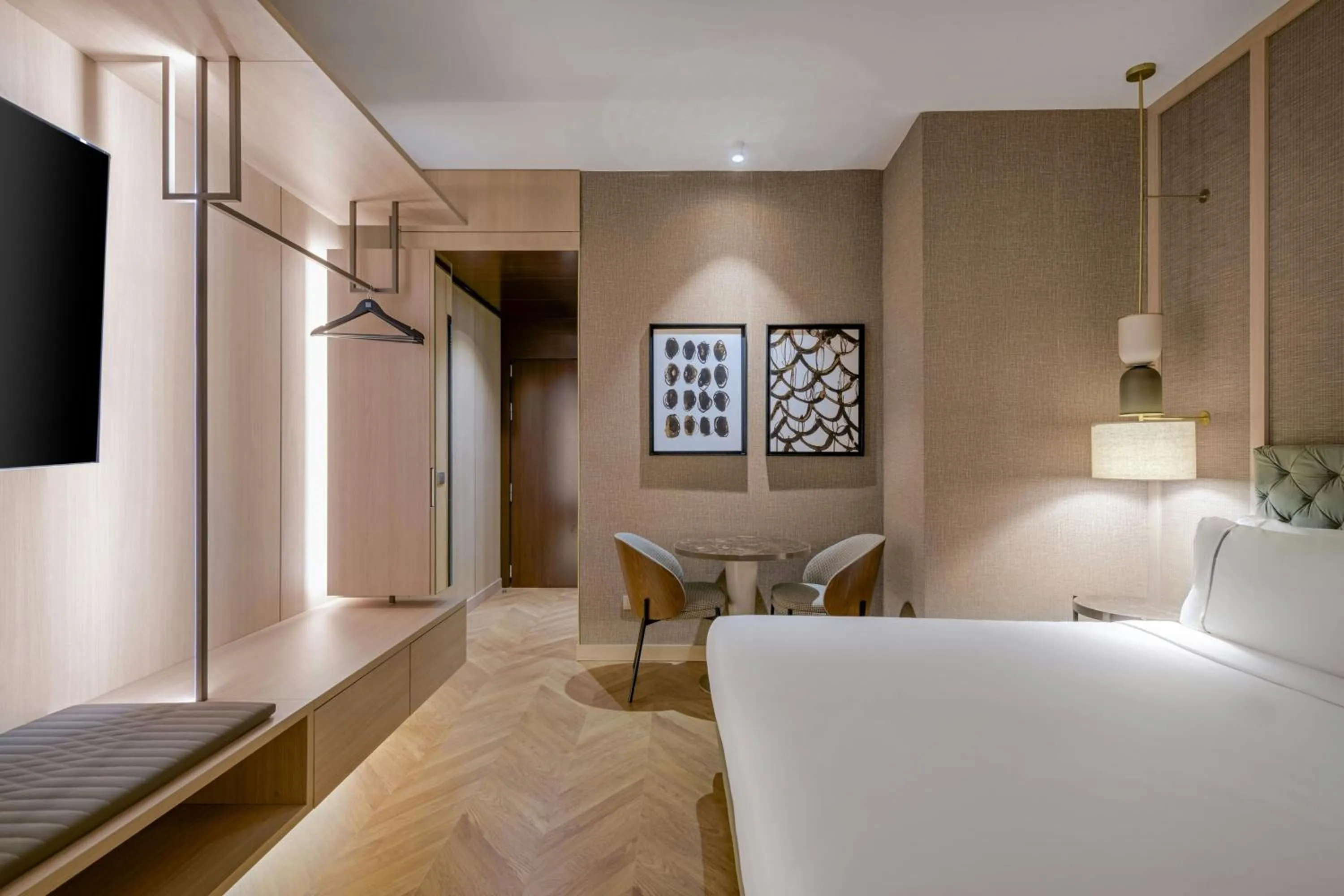 Photo of the whole room, Bed in AC Hotel Milano by Marriott