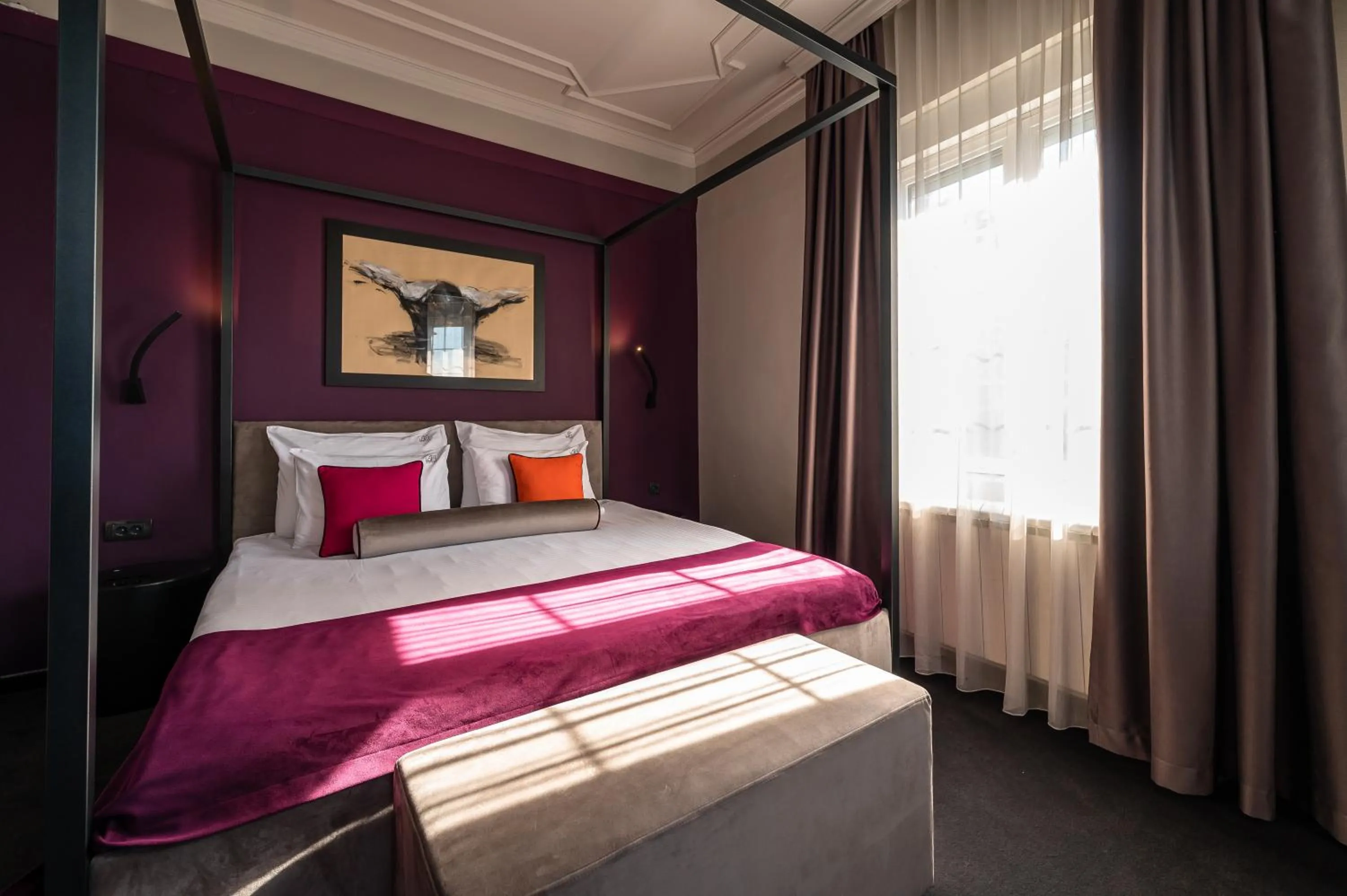 Bedroom, Bed in ArtLoft Garni Hotel