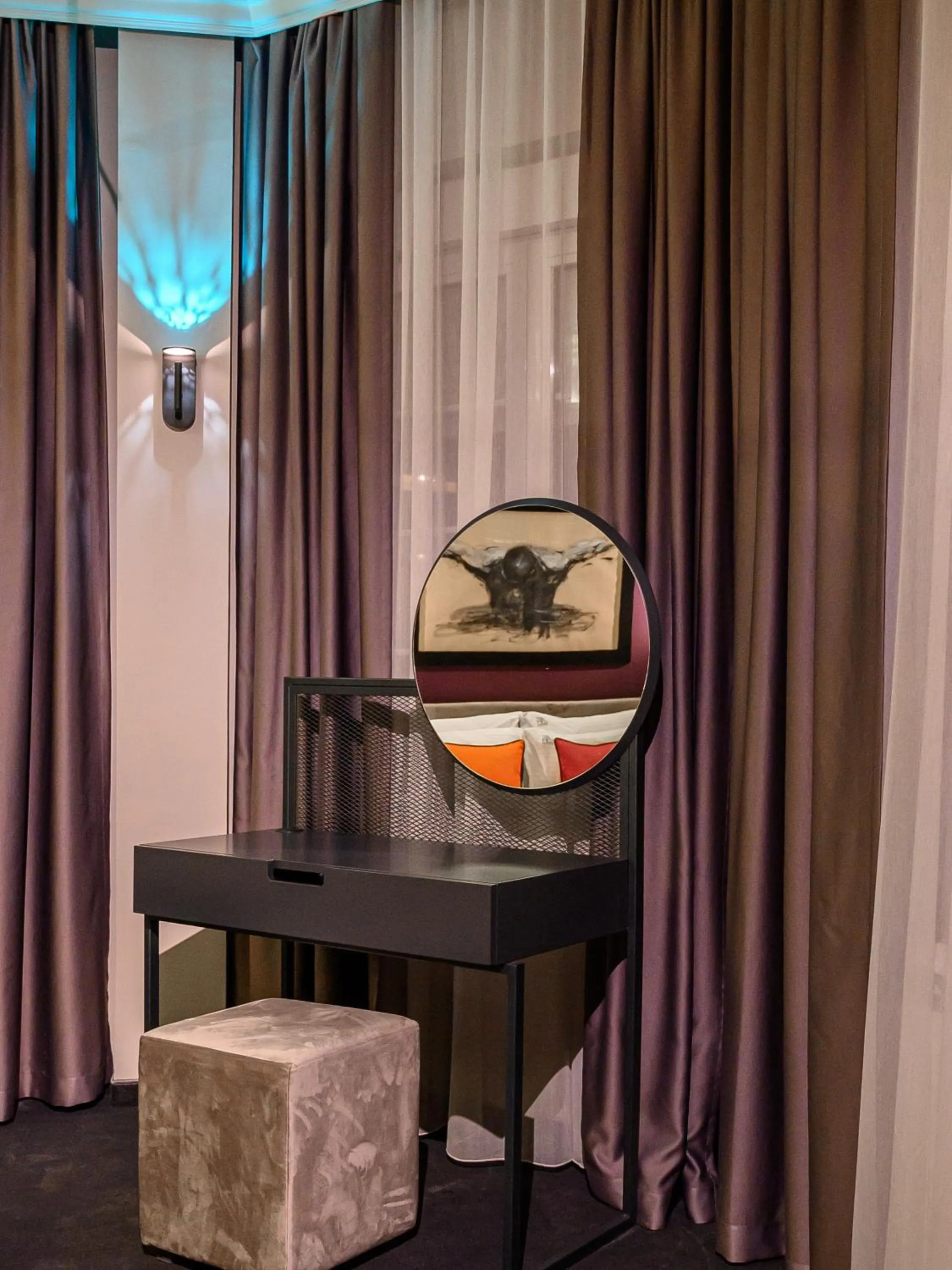 Decorative detail in ArtLoft Garni Hotel