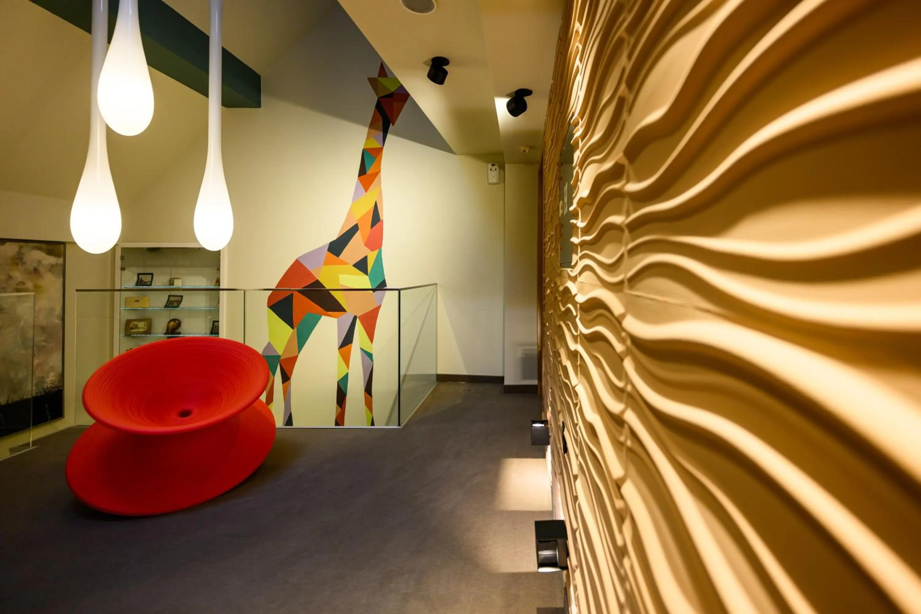 Seating area in ArtLoft Garni Hotel