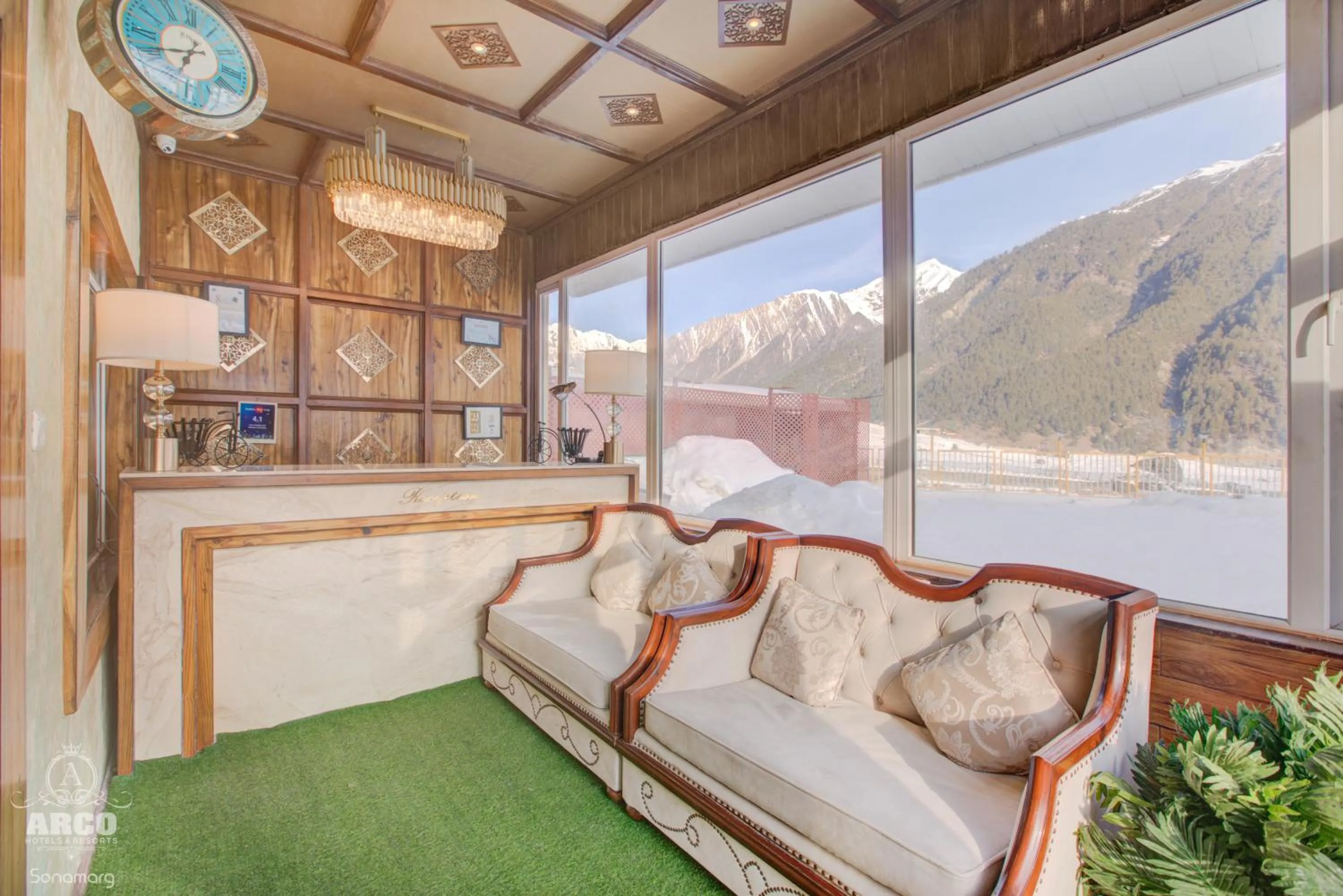 Lobby or reception in Arco Hotels & Resorts sonamarg