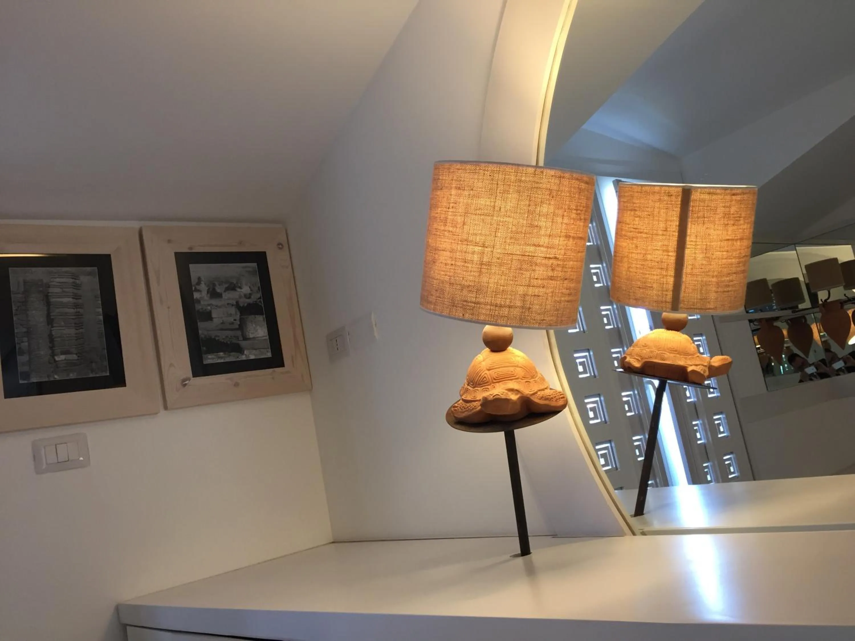 Decorative detail in Donnarumma Hotel